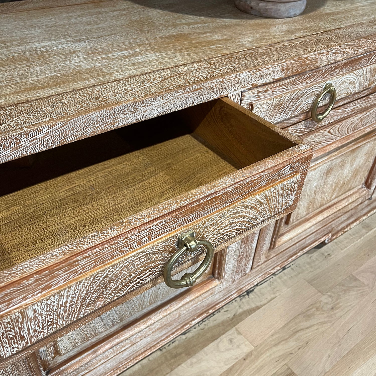 Large Cerused Oak Sideboard, 1950s - Image 5