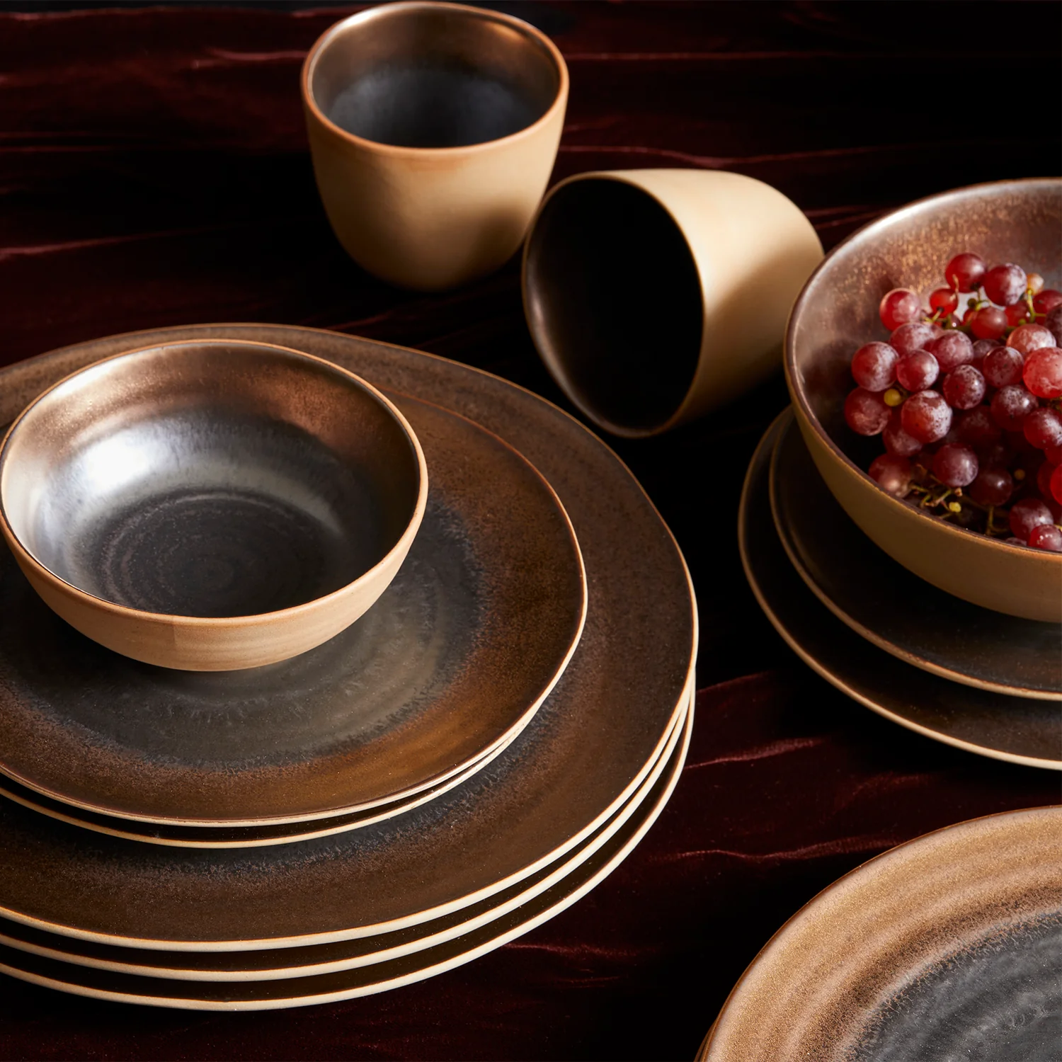 Akita Stoneware Dinner Plate, Set of 4 - Image 6