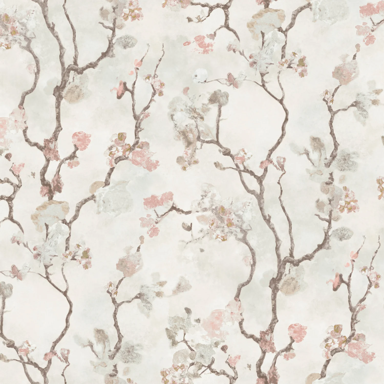 Avril Chinoiserie Blush Wallpaper