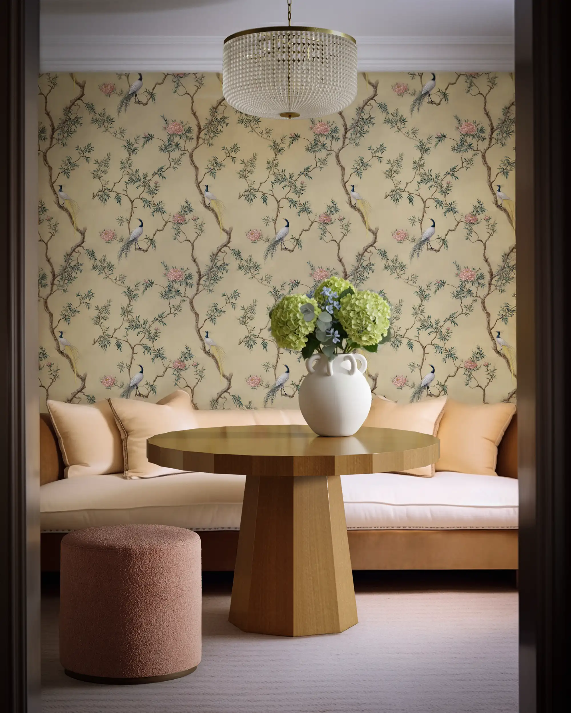 Ondara Fluted Dining or Foyer Table - Image 7