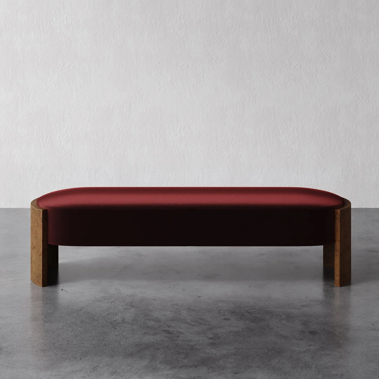 Benoit Bench (Walnut Burl)