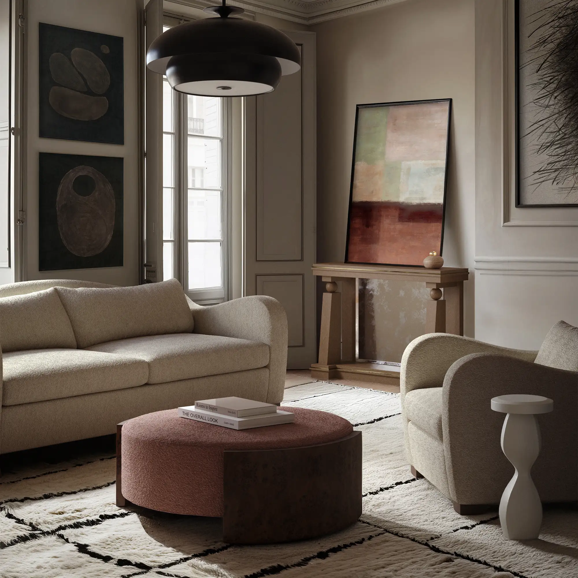 Benoit Coffee Table Ottoman - Image 2