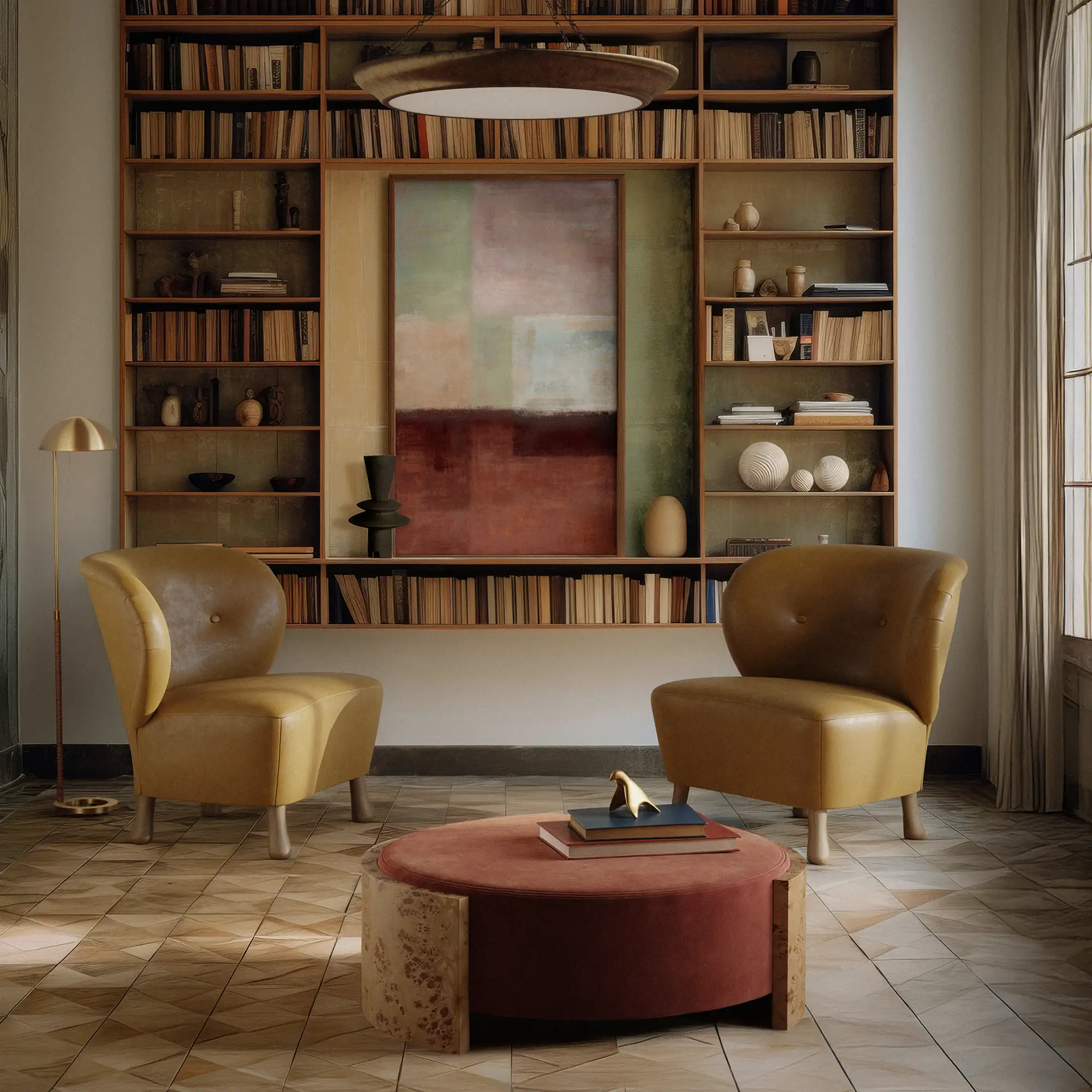 Benoit Coffee Table Ottoman - Image 3