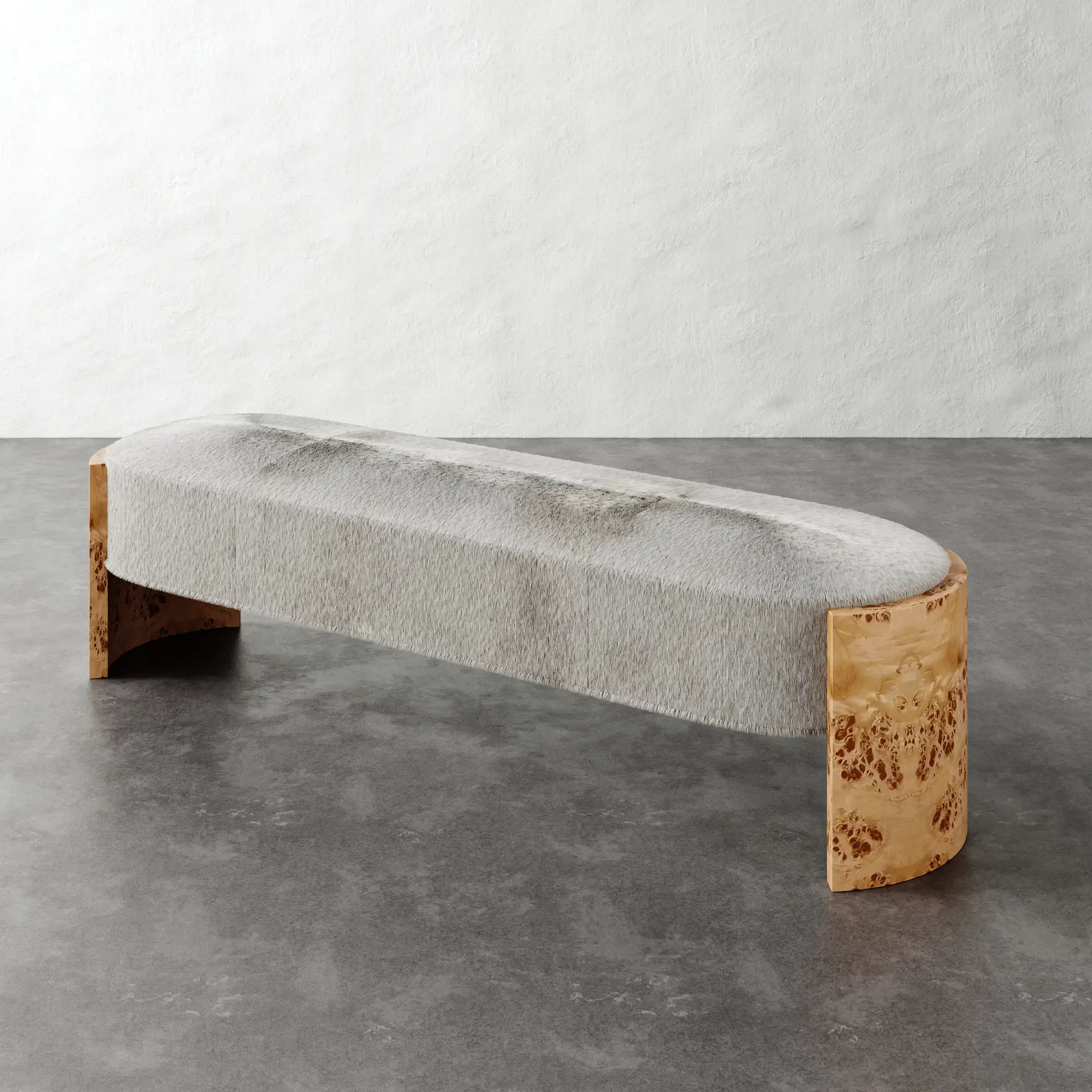 Benoit Leather Bench - Image 14