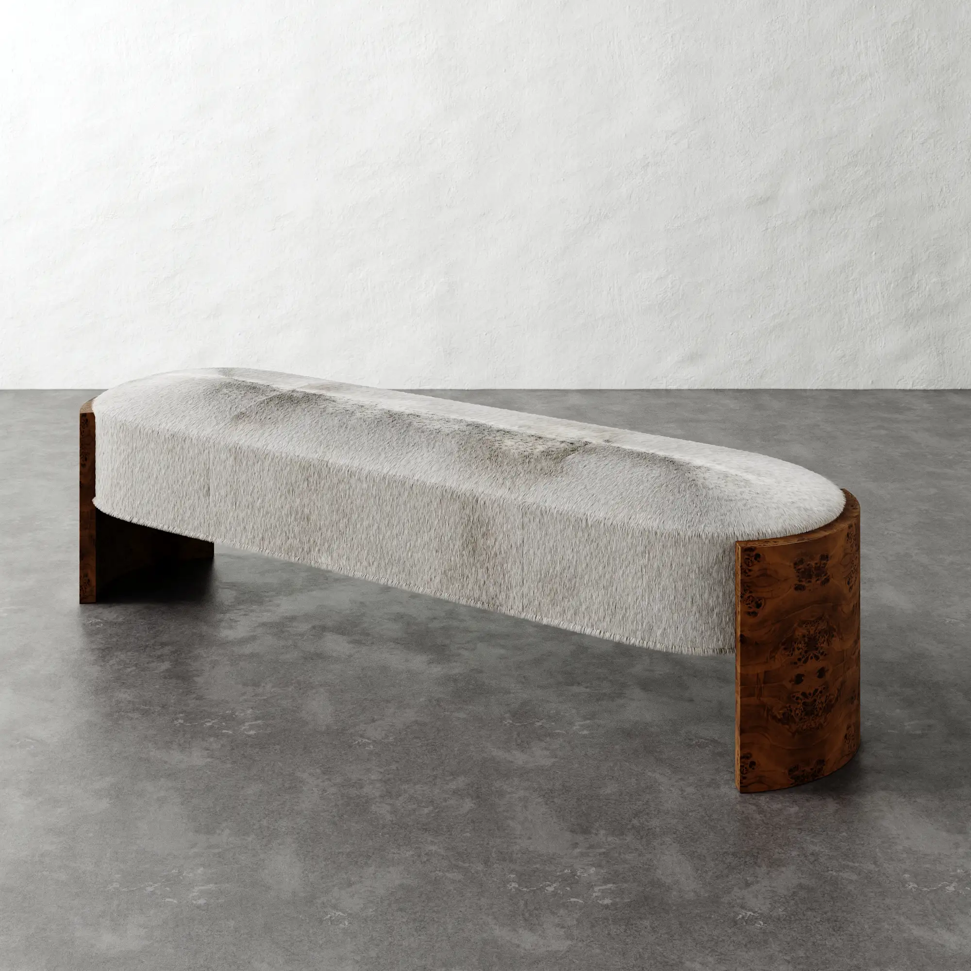 Benoit Leather Bench - Image 15