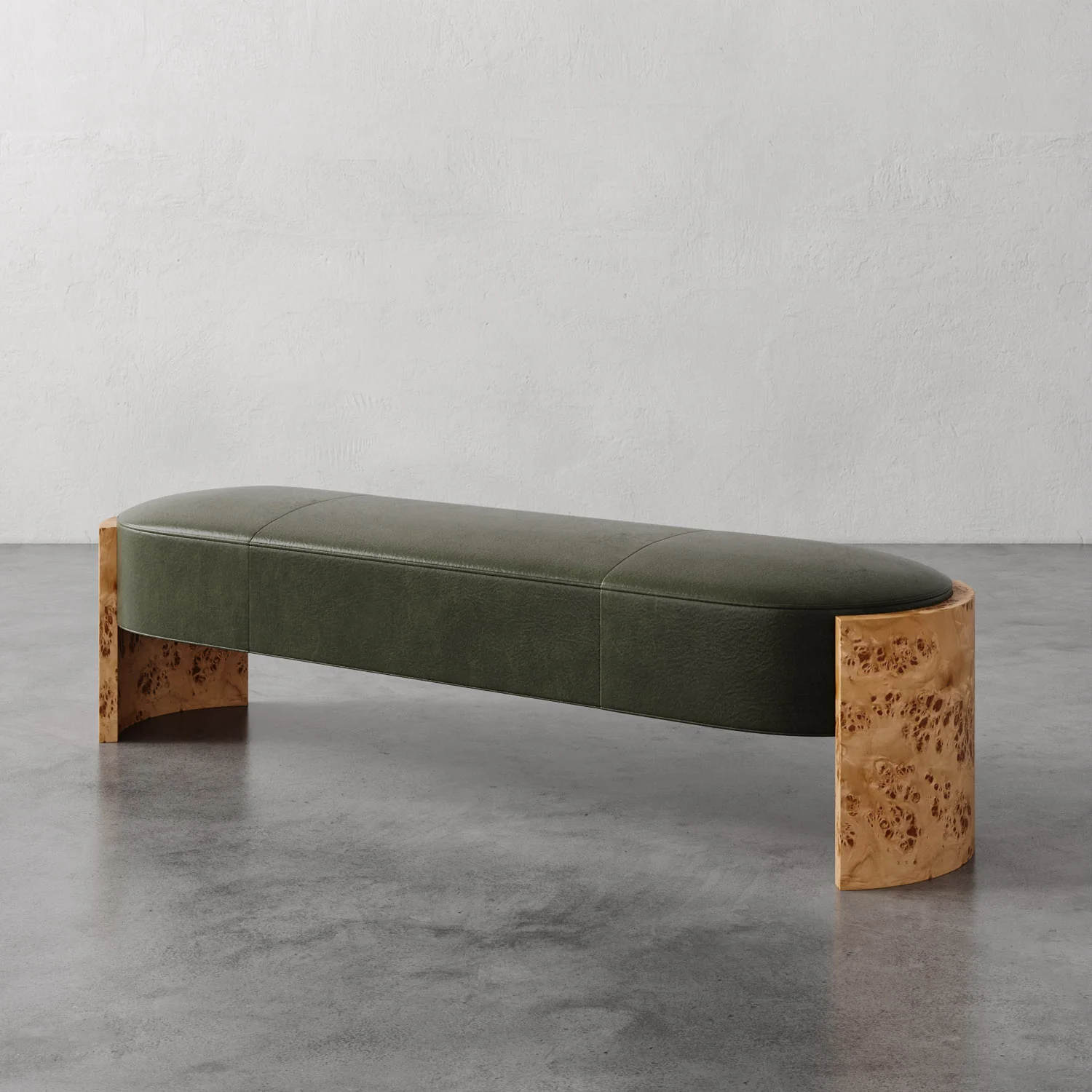 Benoit Leather Bench - Image 26