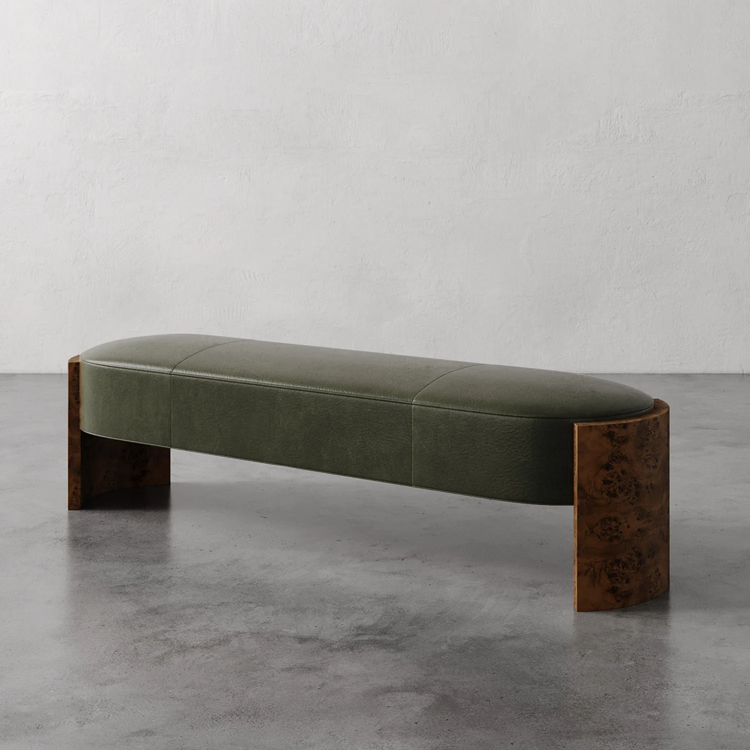 Benoit Leather Bench - Image 27