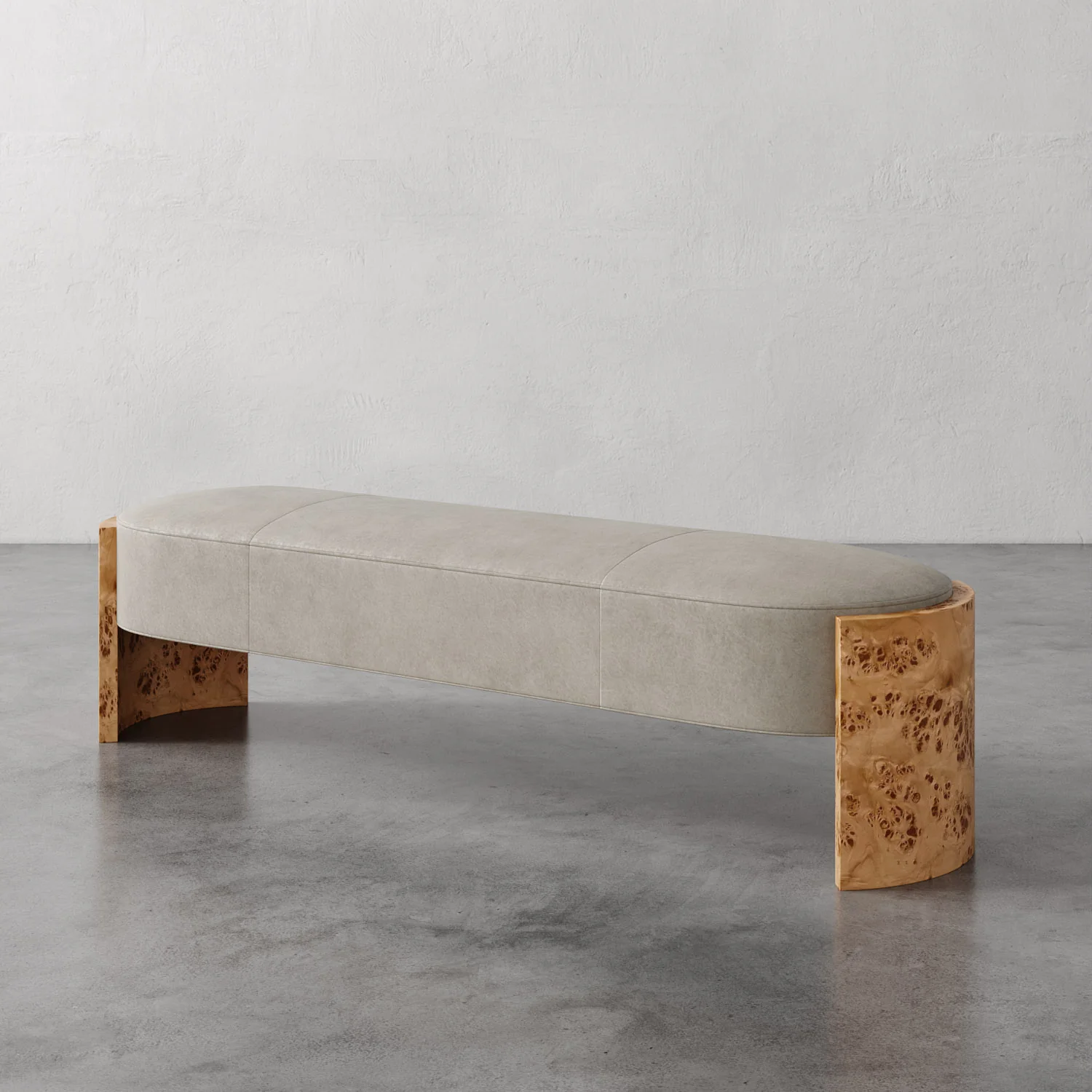 Benoit Leather Bench - Image 28