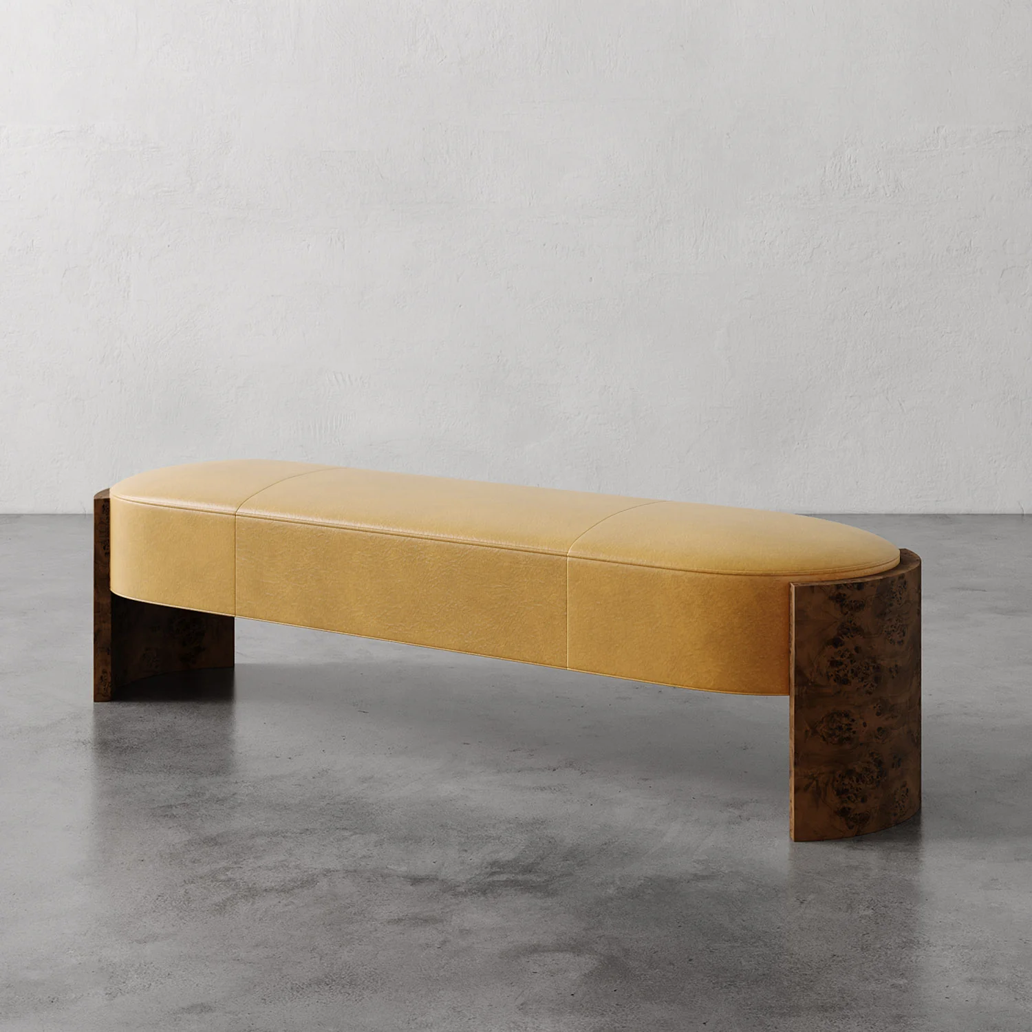 Benoit Leather Bench - Image 33