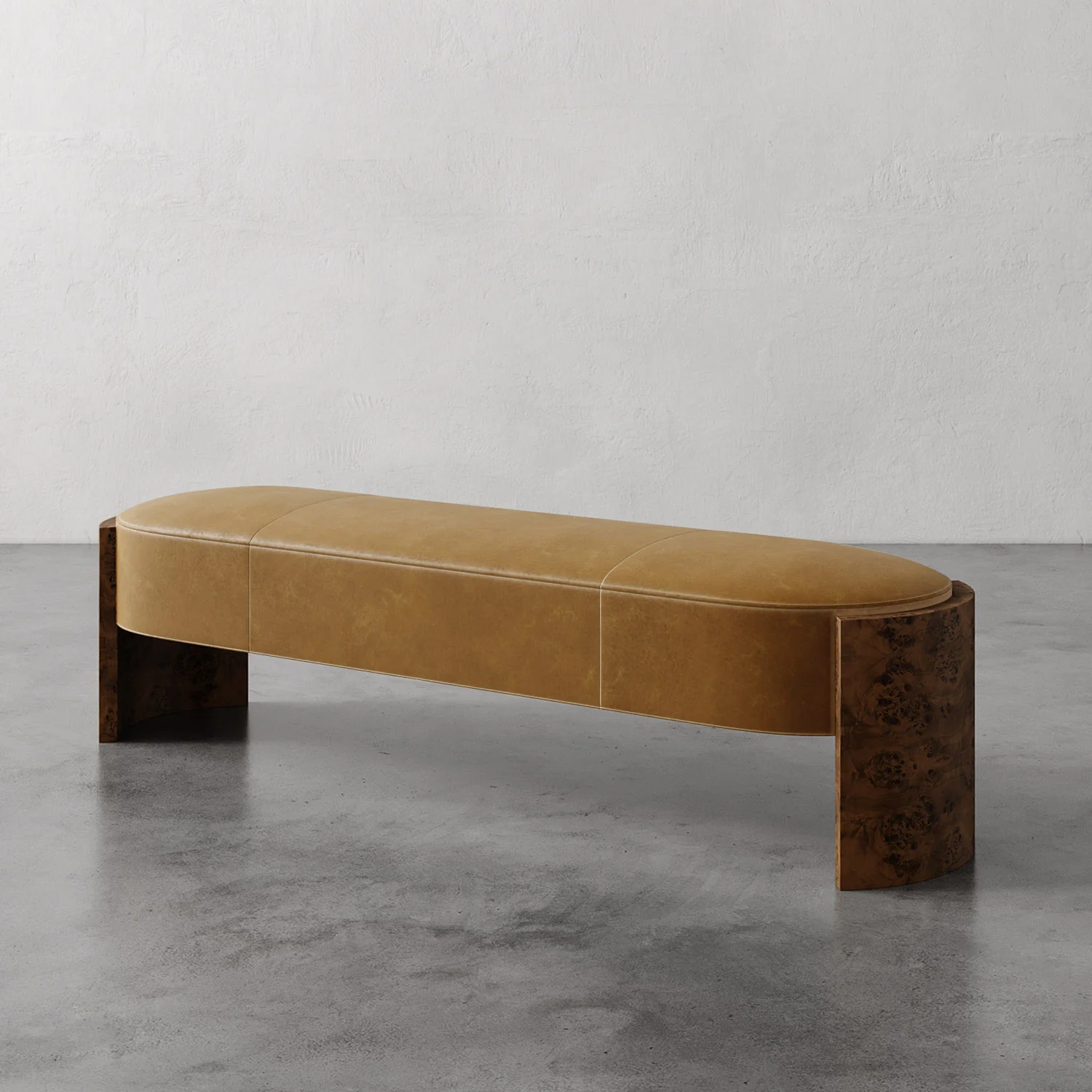 Benoit Leather Bench - Image 35
