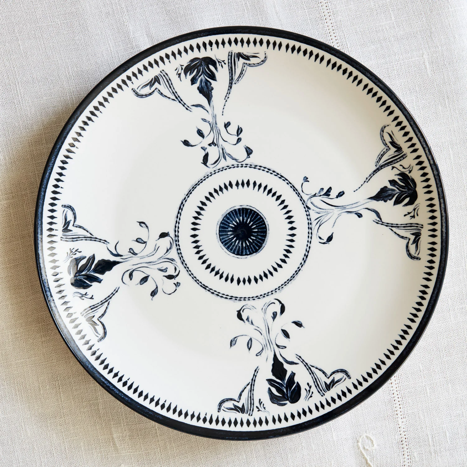 Bruges Porcelain Dinner Plate, Set of 4