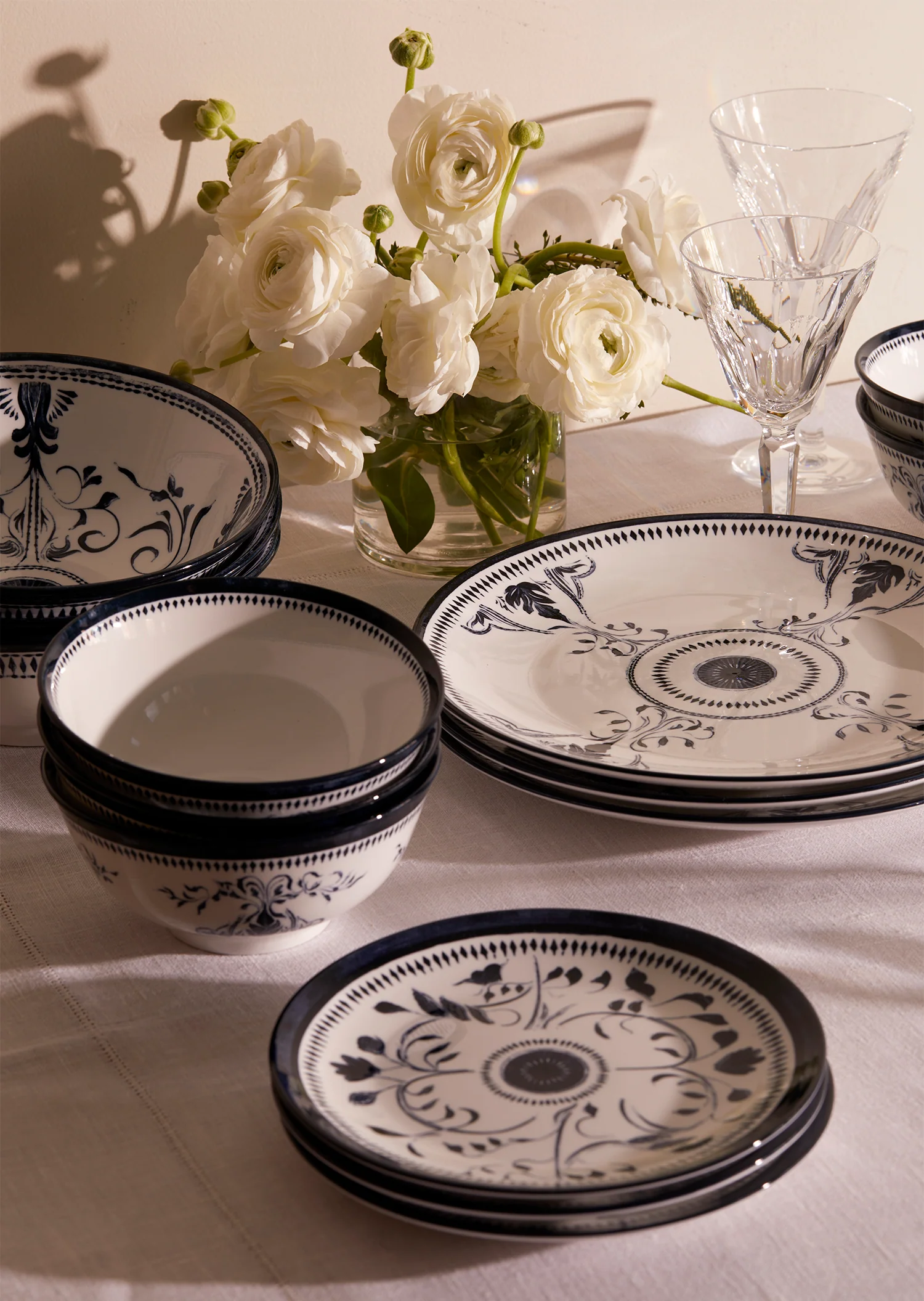 Bruges Porcelain Salad Plate, Set of 4 - Image 9