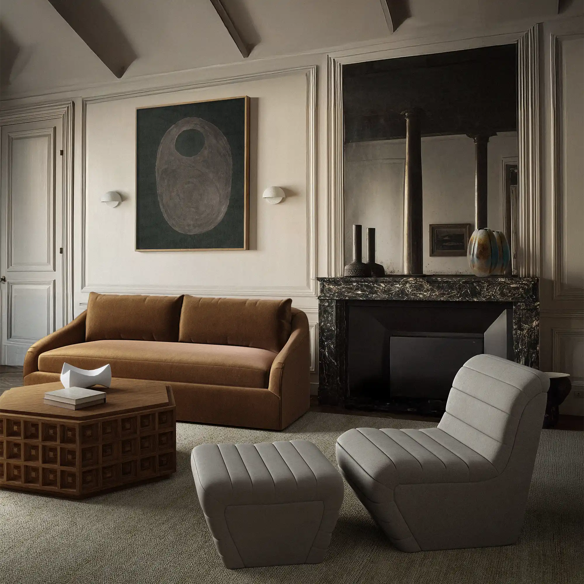 Dubois Hexagonal Coffee Table - Image 5