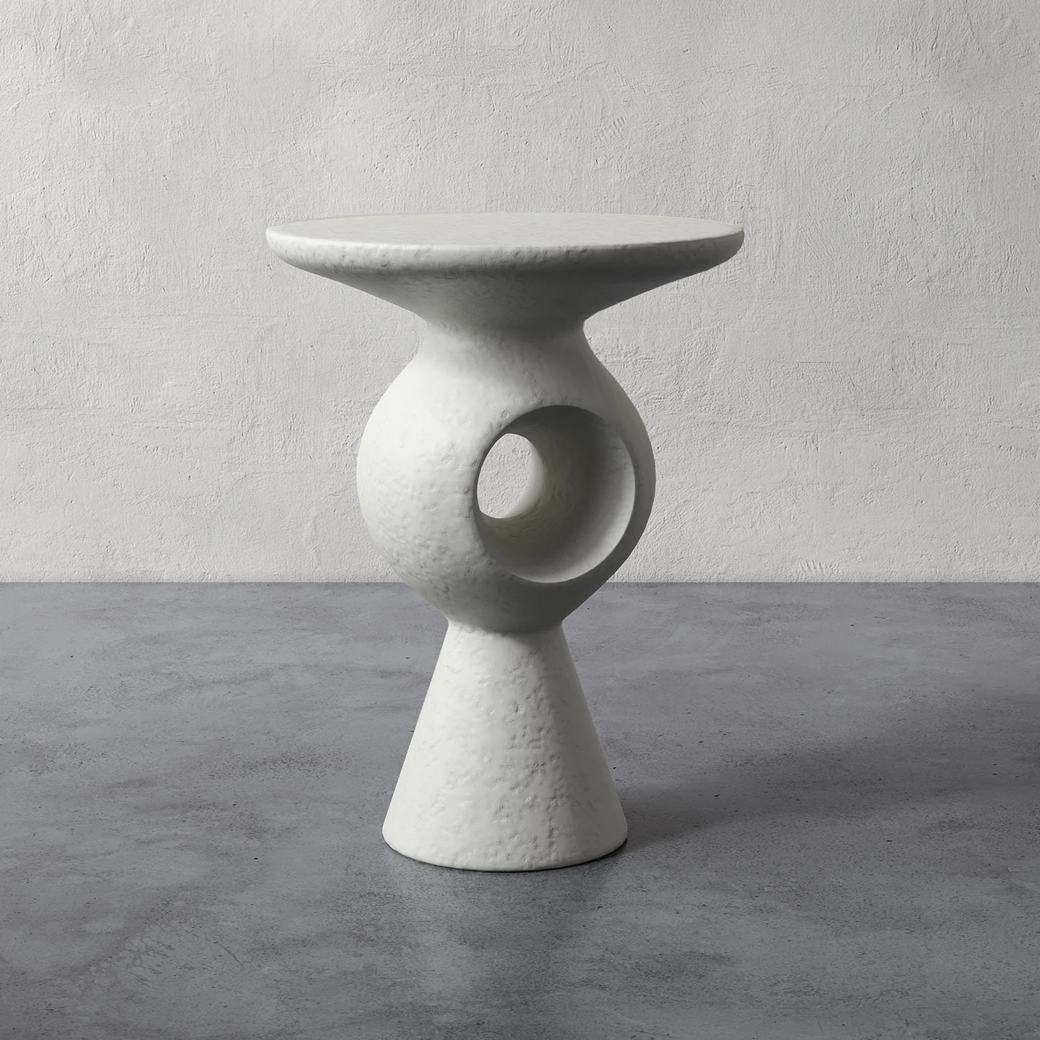 Carmen Plaster Side Table - Image 2