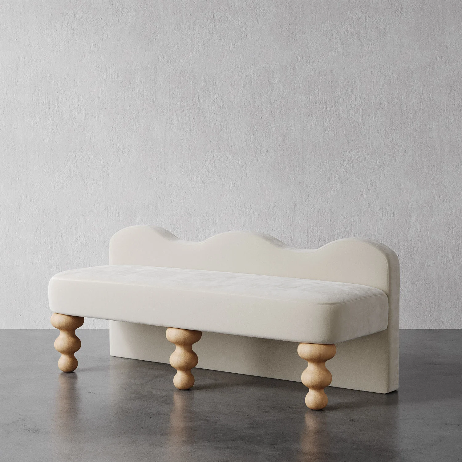 Celine Custom Upholstered Bench - Image 17