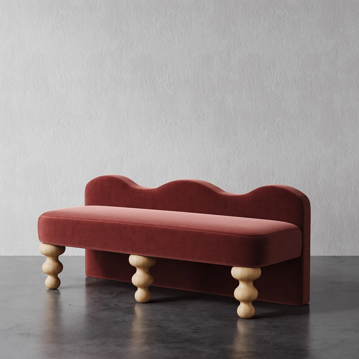 Celine Custom Upholstered Bench - Image 4