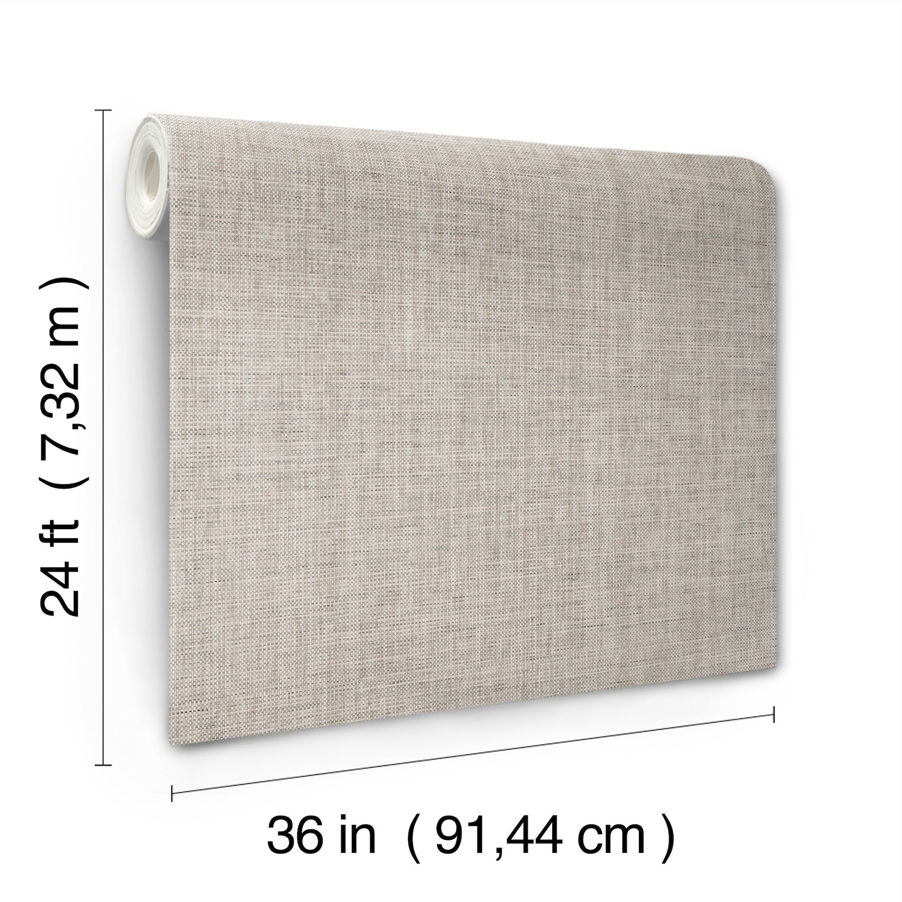 Kami Charcoal Paperweave Wallpaper - Image 3