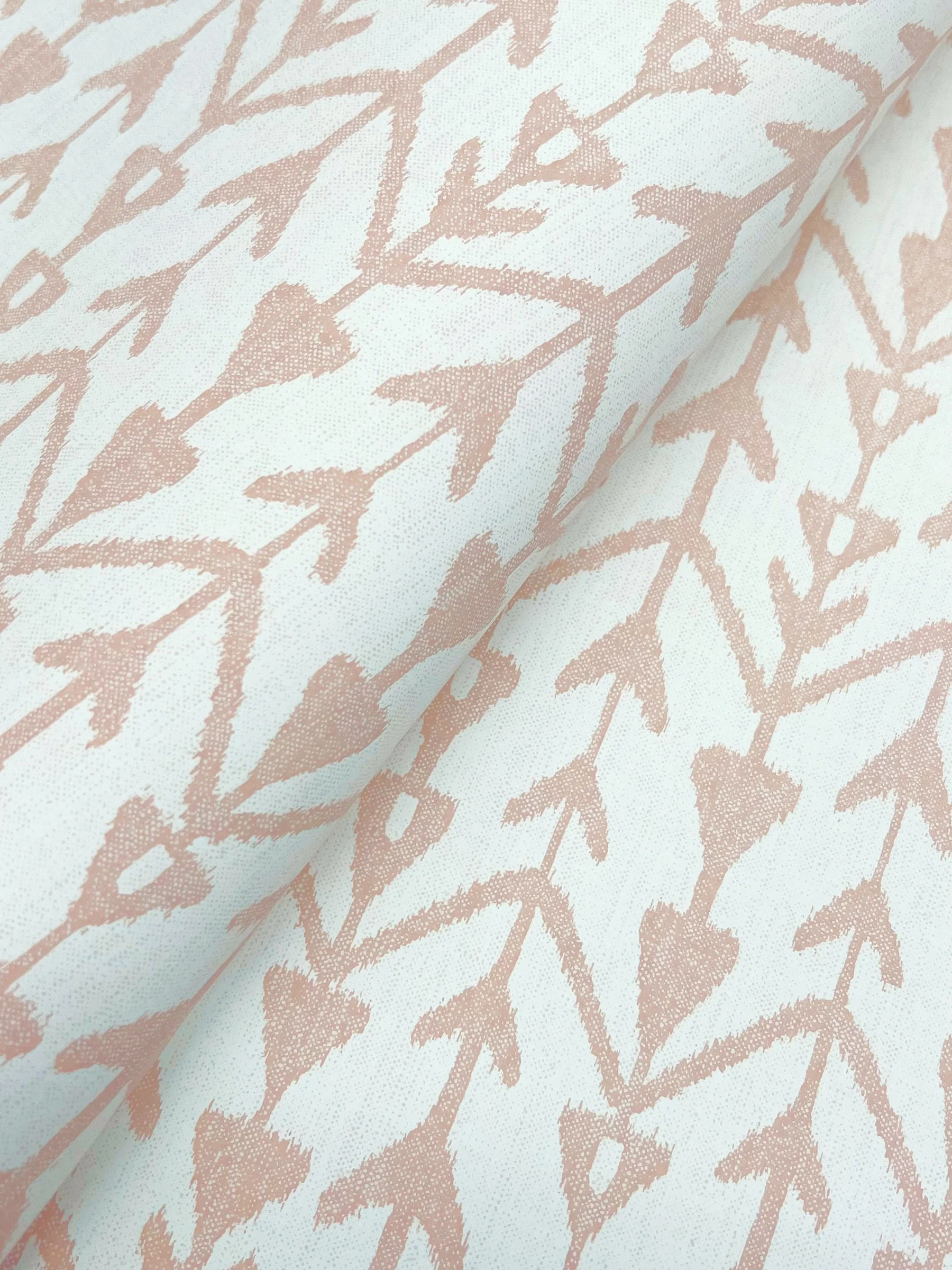Martigue Stripe Blush Wallpaper - Image 3