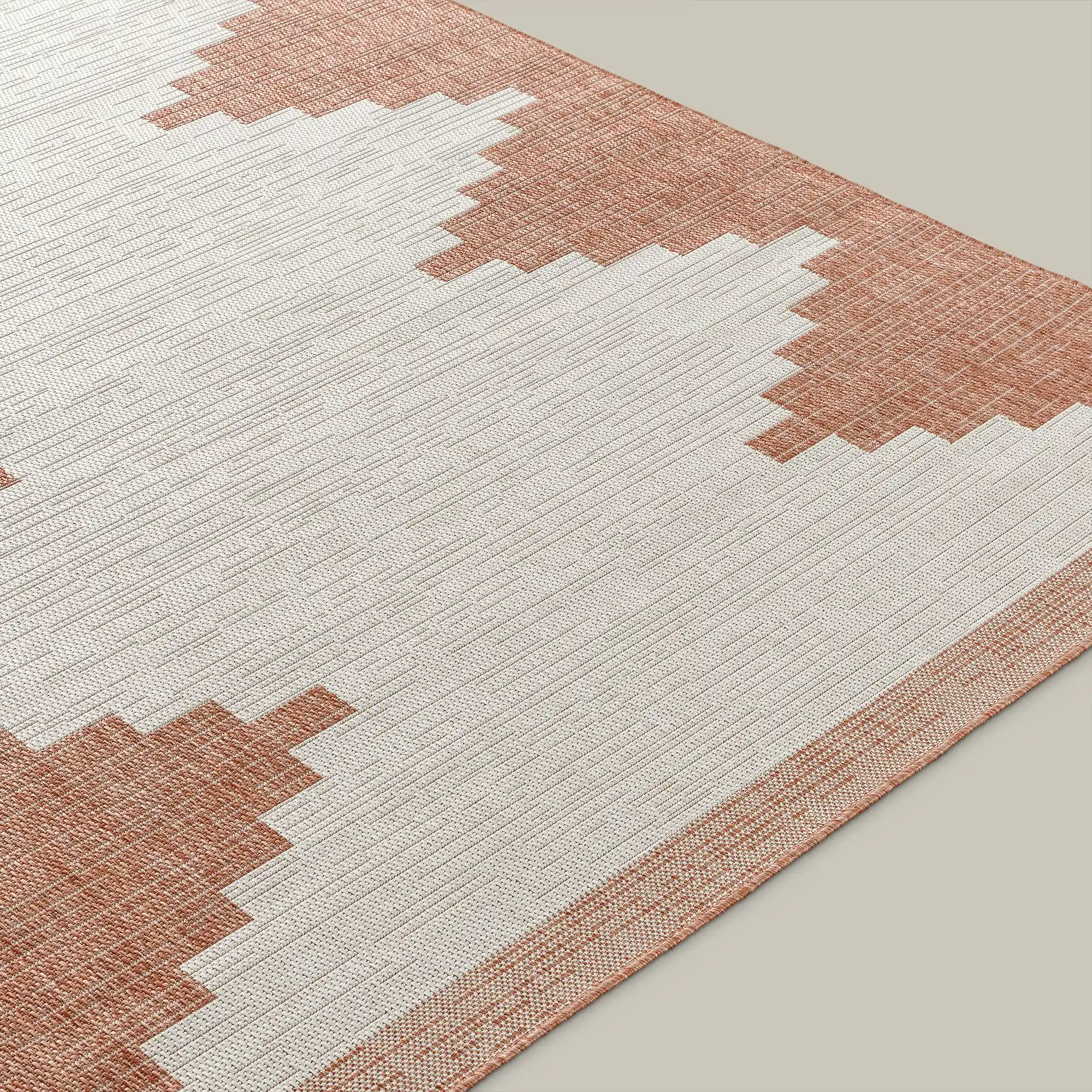 Cottier Outdoor Rug - Blush - Image 3