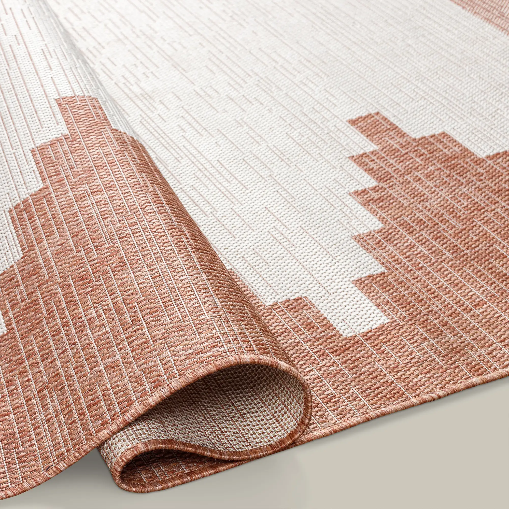 Cottier Outdoor Rug - Blush - Image 4