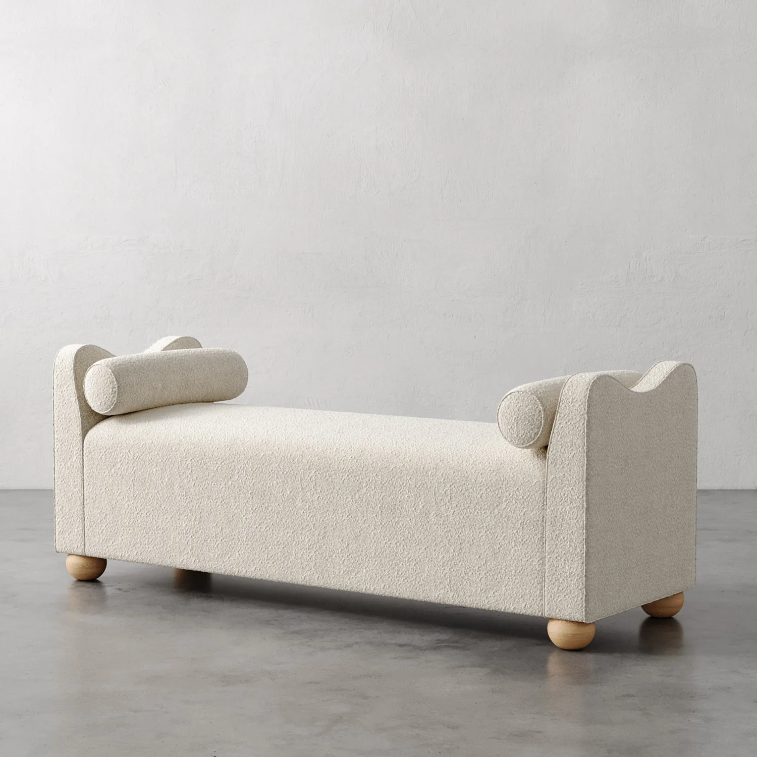 Danielle Upholstered Bench - Image 4