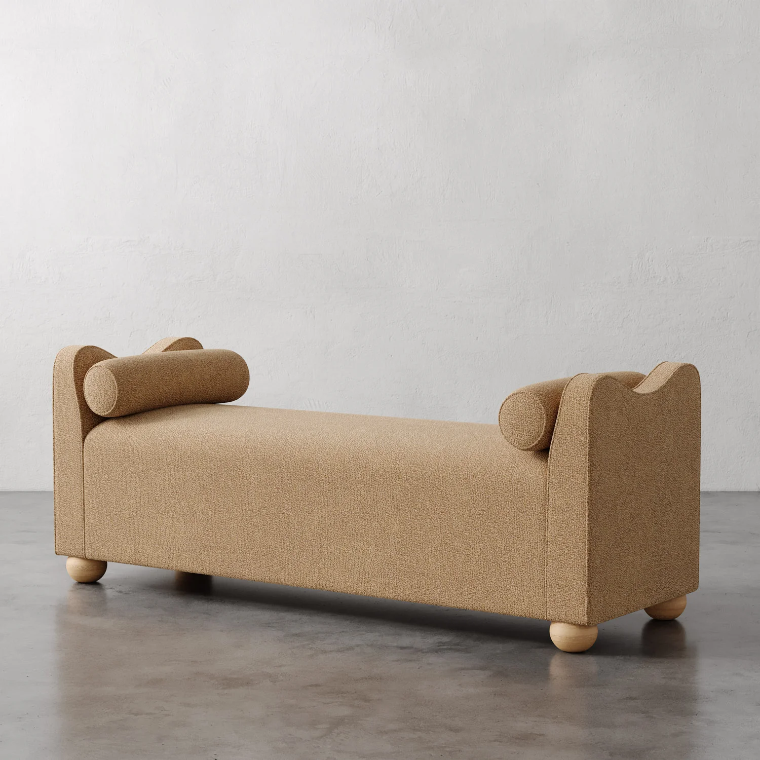 Danielle Upholstered Bench - Image 6