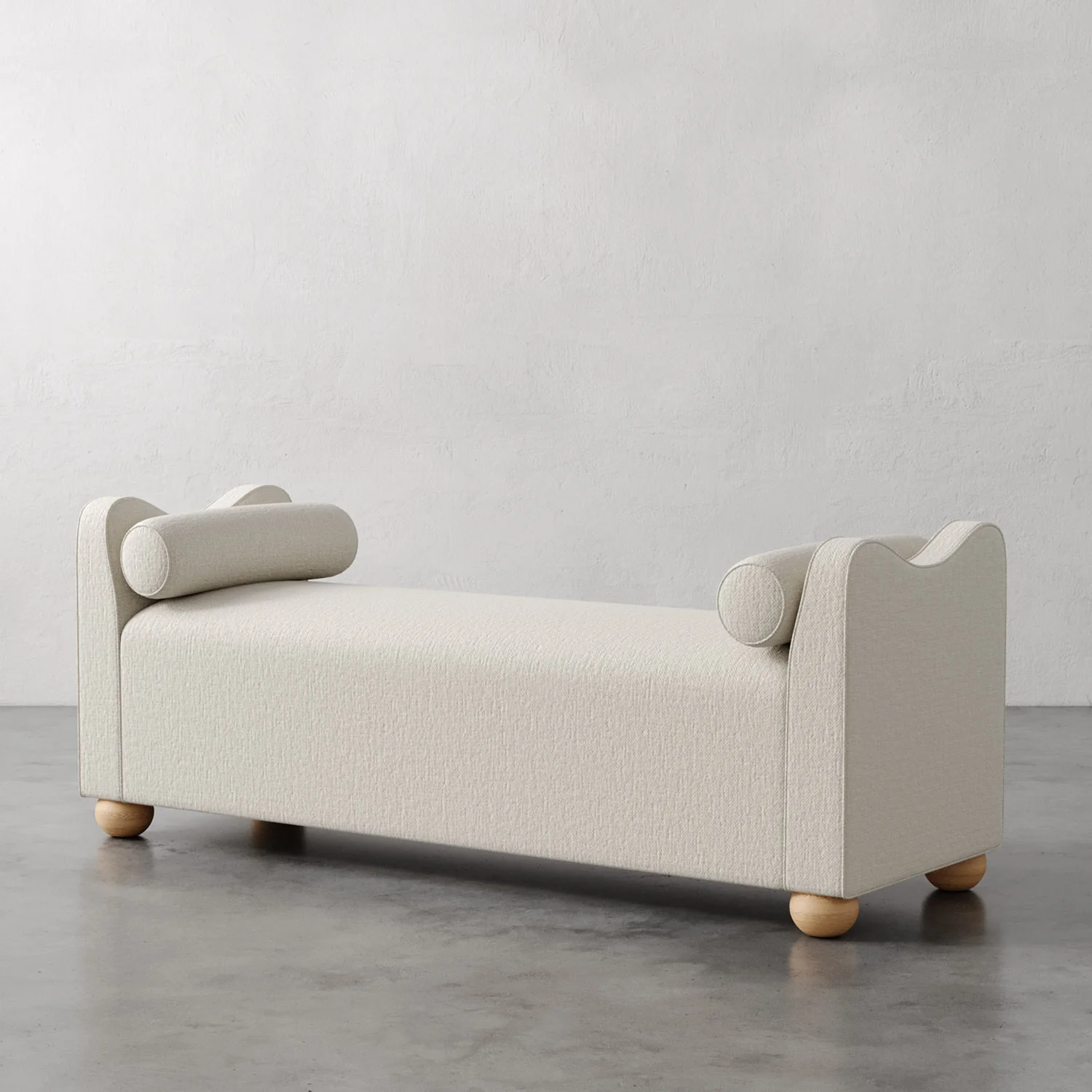 Danielle Upholstered Bench - Image 7