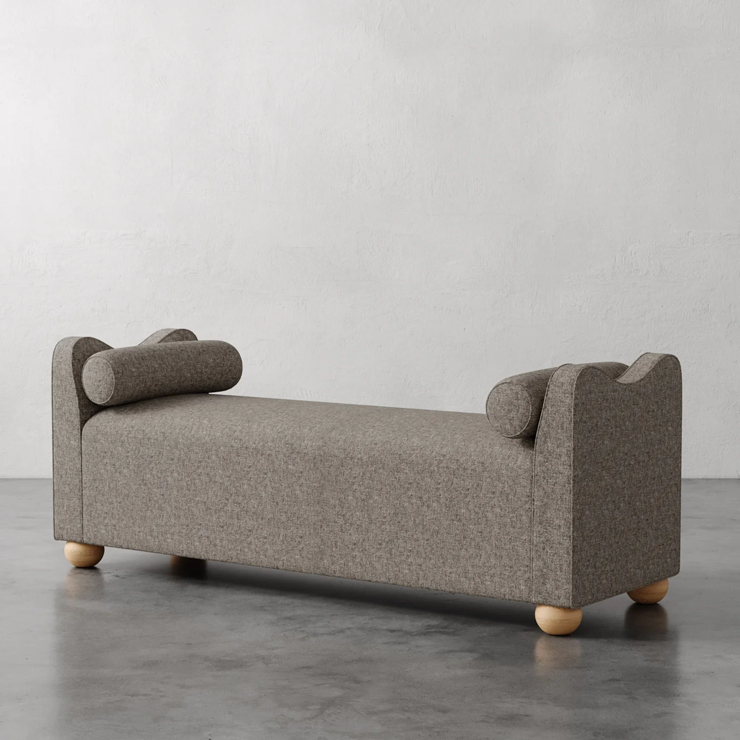 Danielle Upholstered Bench - Image 8
