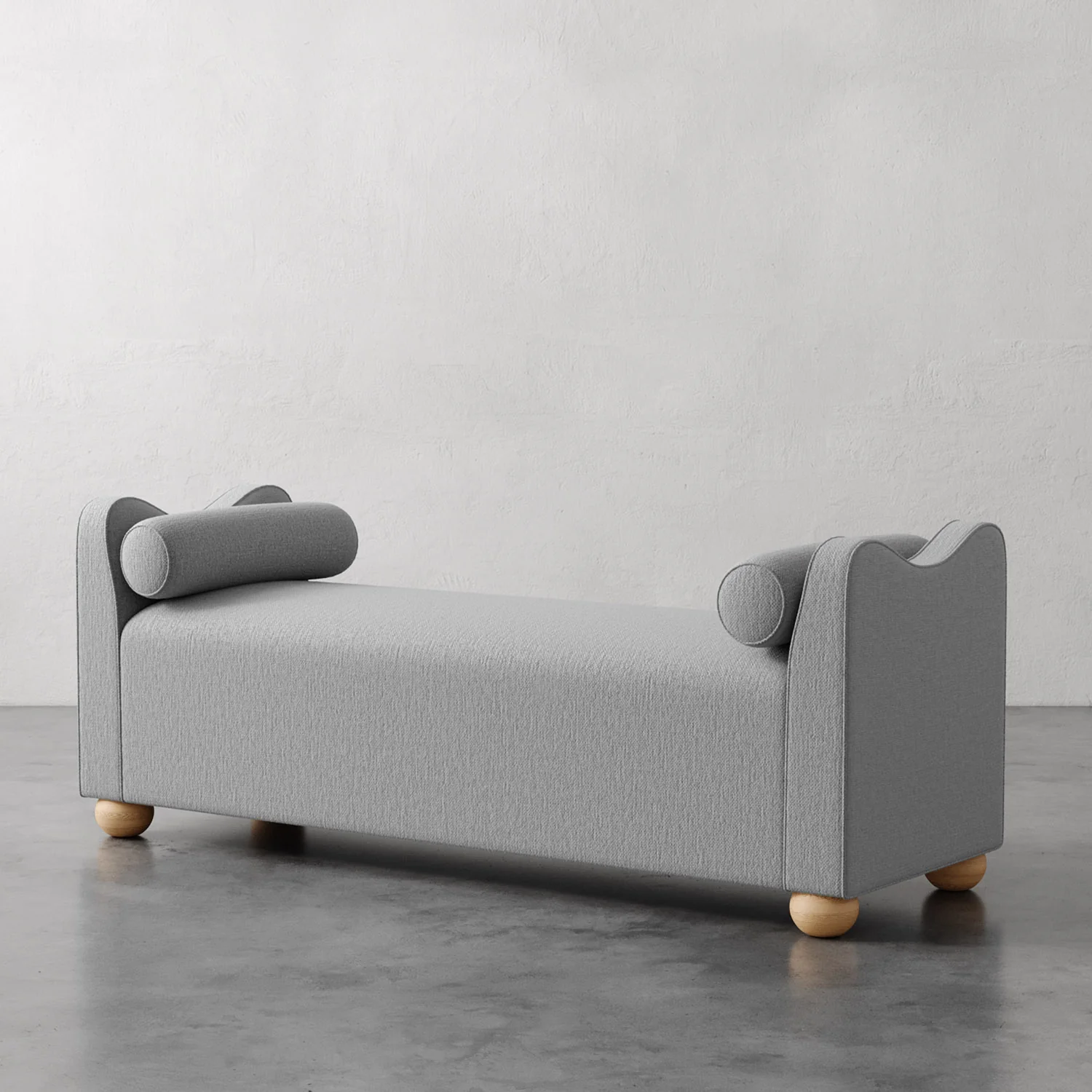 Danielle Upholstered Bench - Image 9