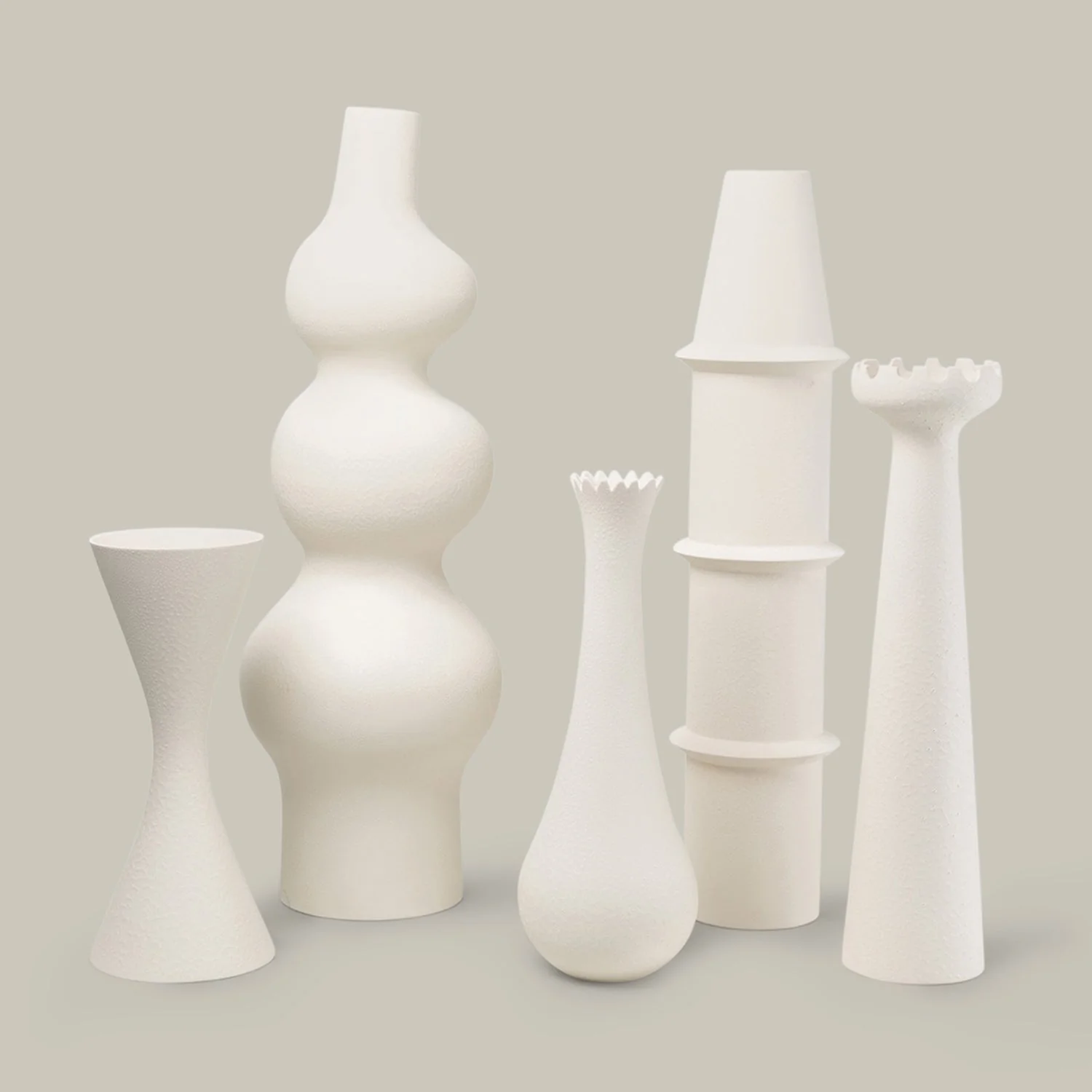 Deoune Vase (Matte White) - Image 3