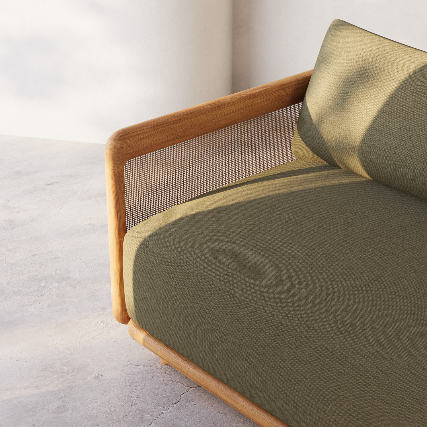 Dock Teak 3-Seater Sofa - Image 16