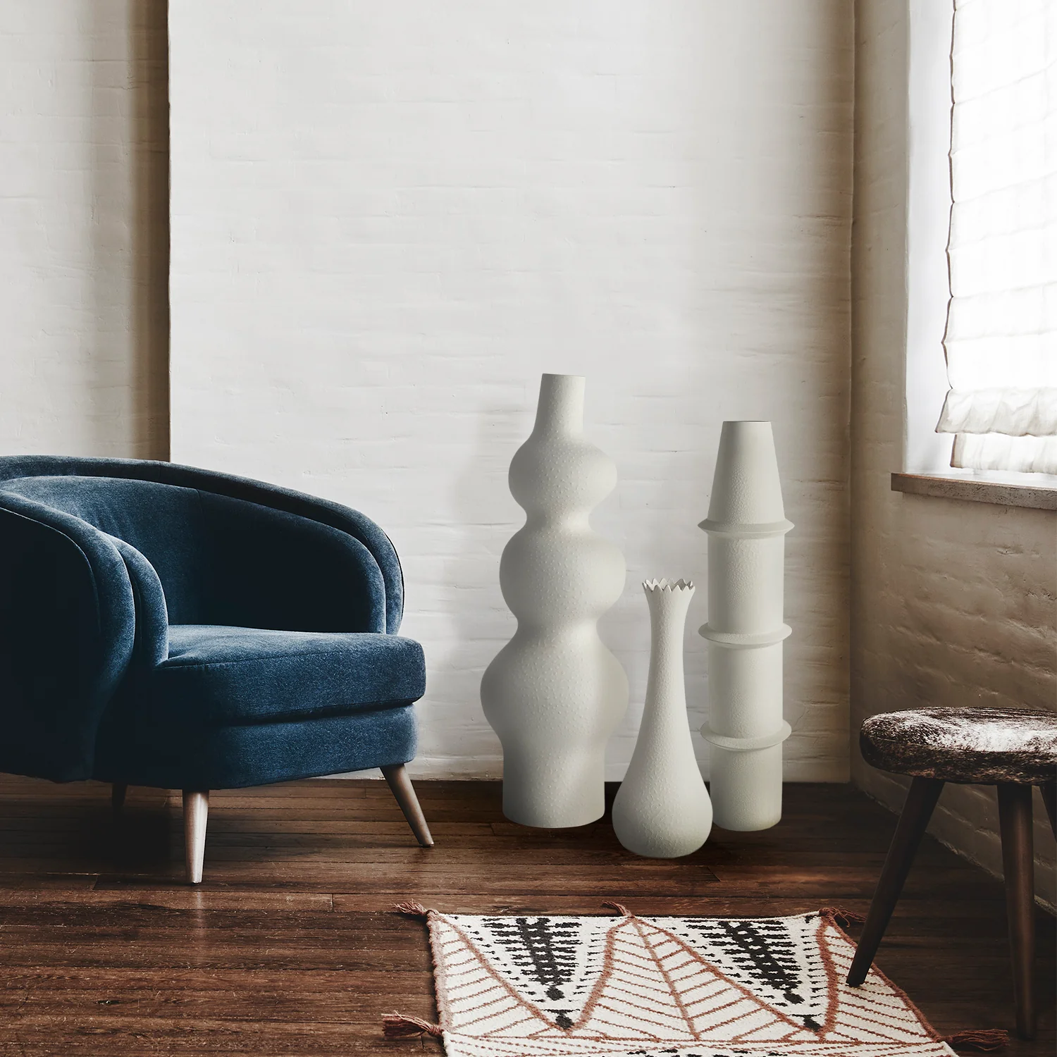 Fenouil Vase (Matte White) - Image 4