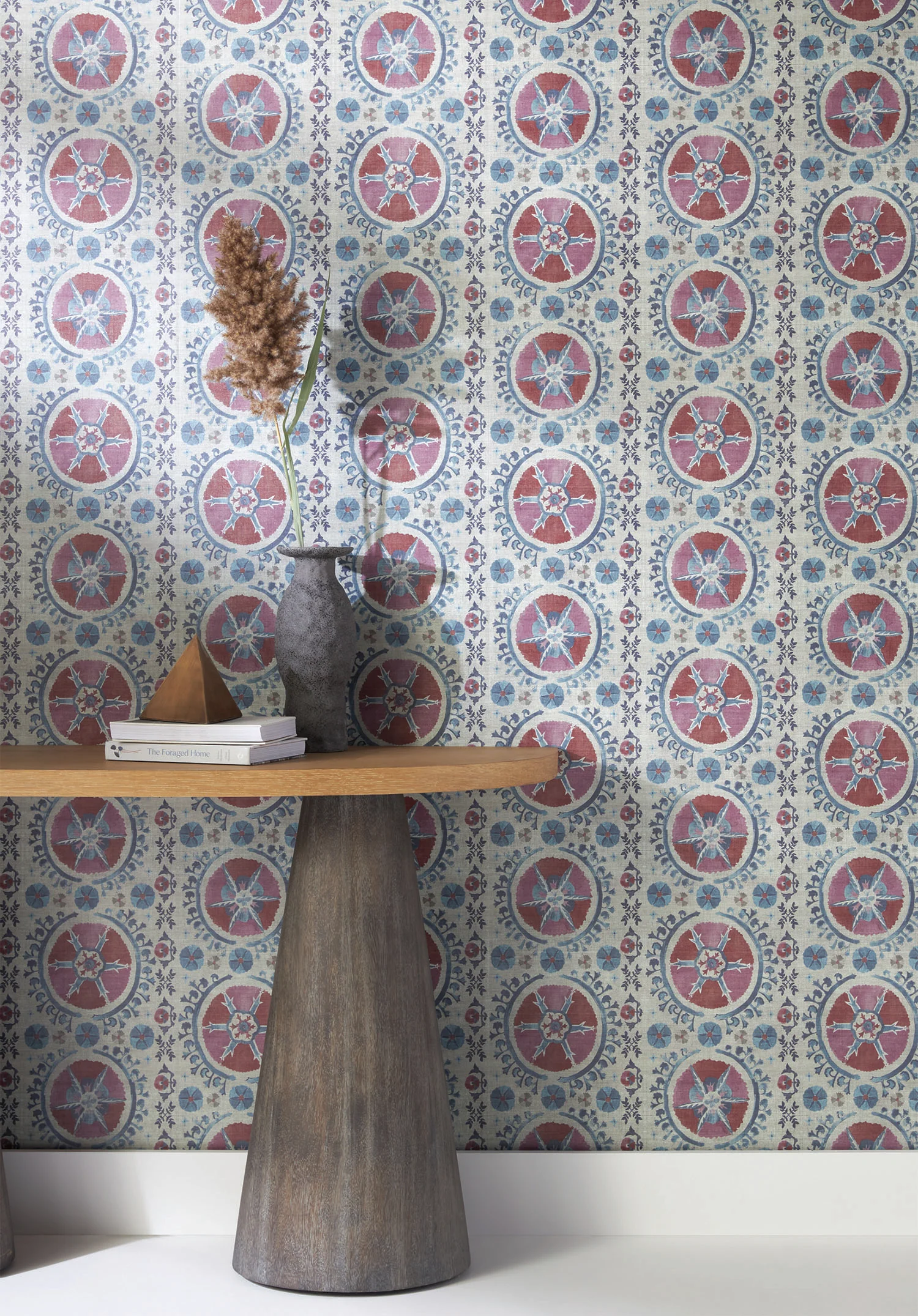Fleurus Red Wallpaper - Image 2