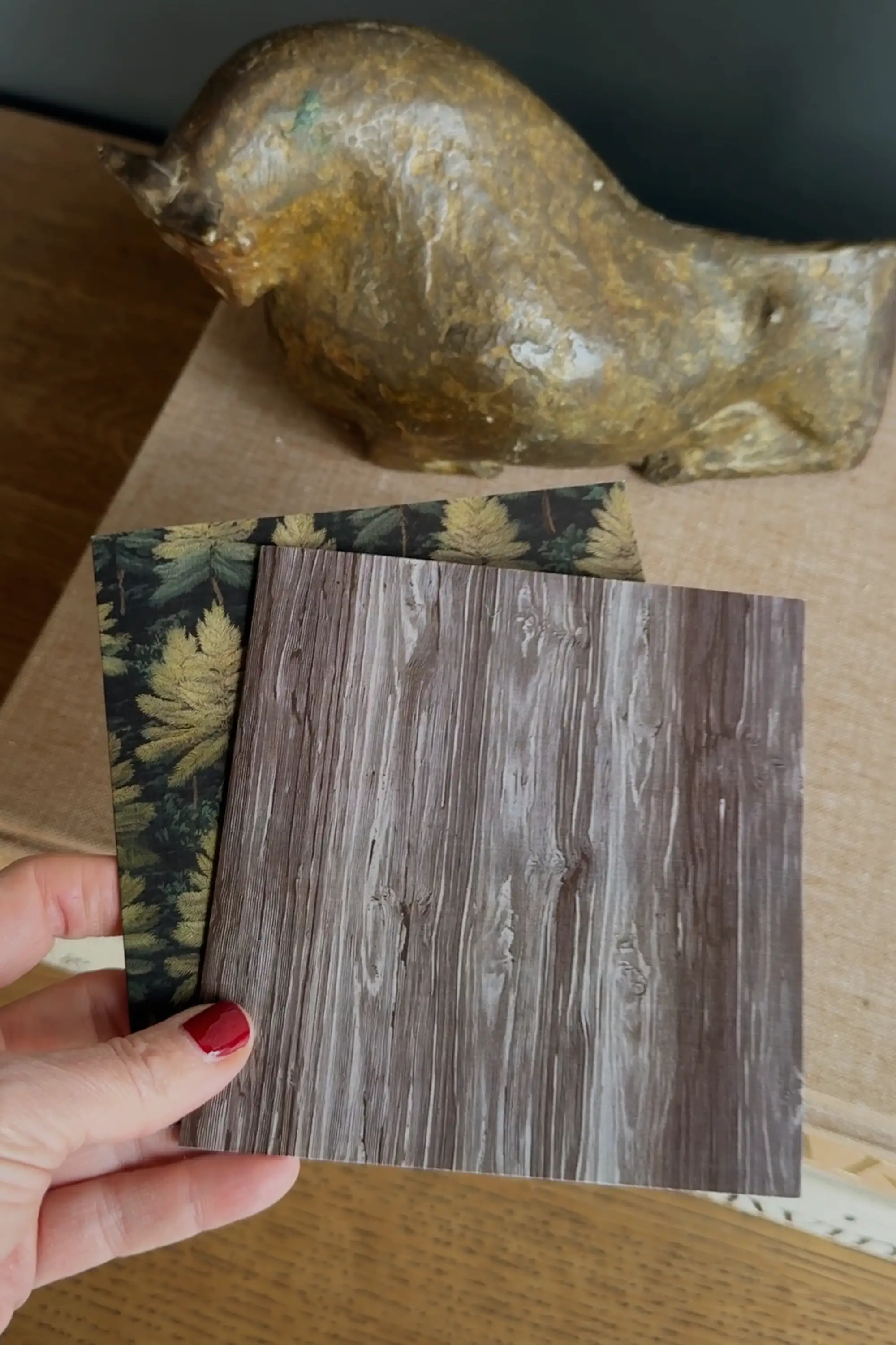 Forest Evergreen Gift Greeting Card Set - Image 2