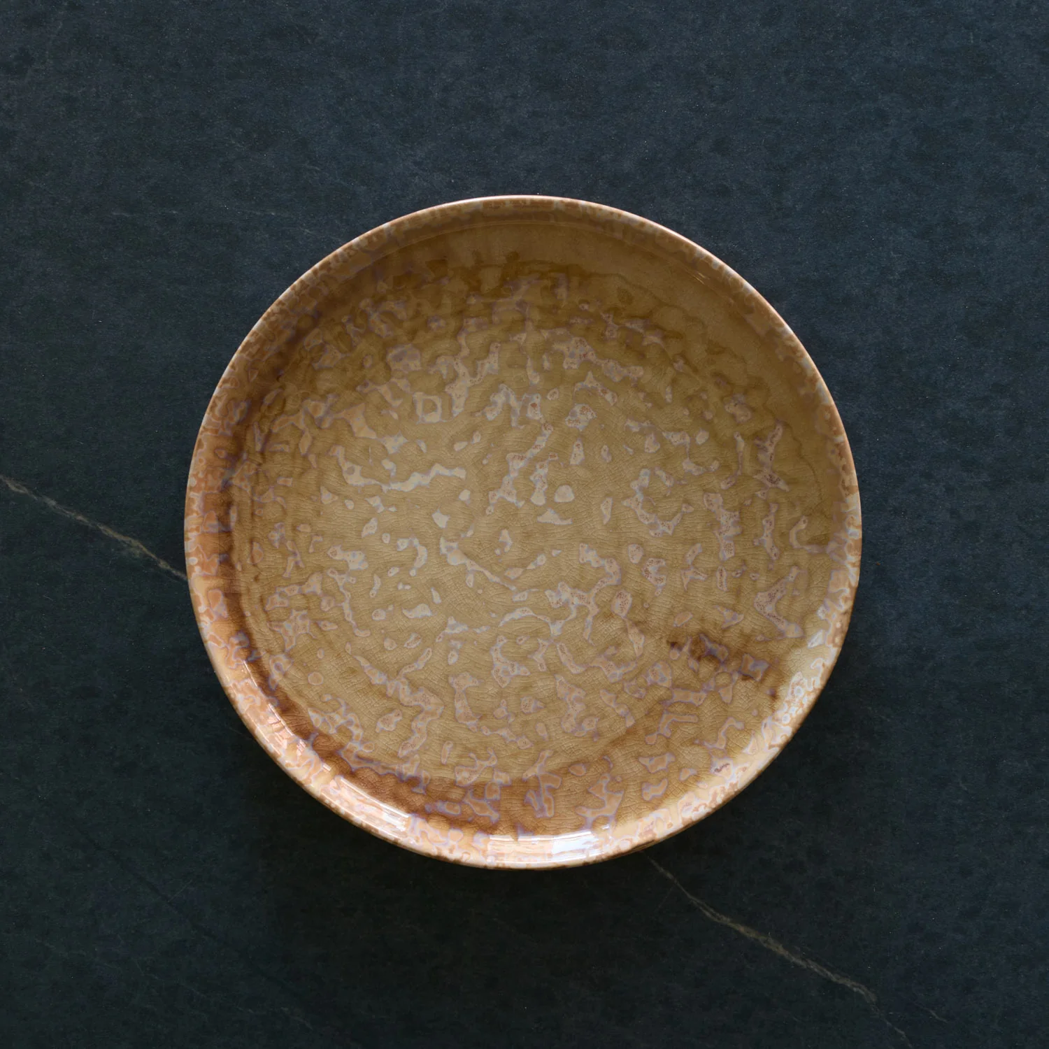 Hanami Stoneware Salad Plate Set, Sand, Set of Four