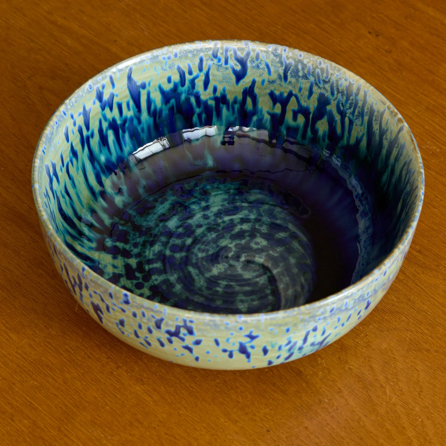 Hanami Stoneware Serving Bowl, Indigo, Set of Two