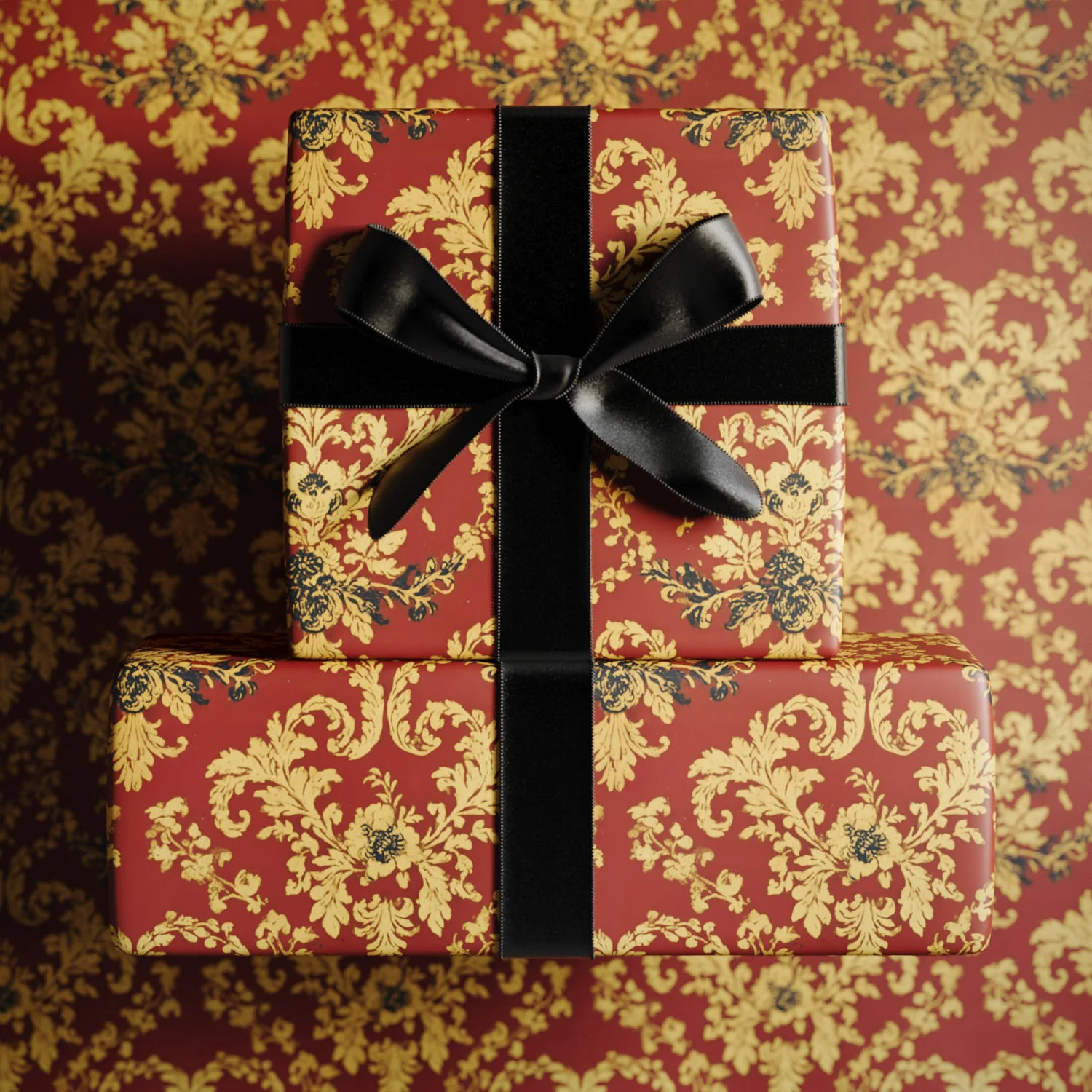 Damask Wrapping Paper