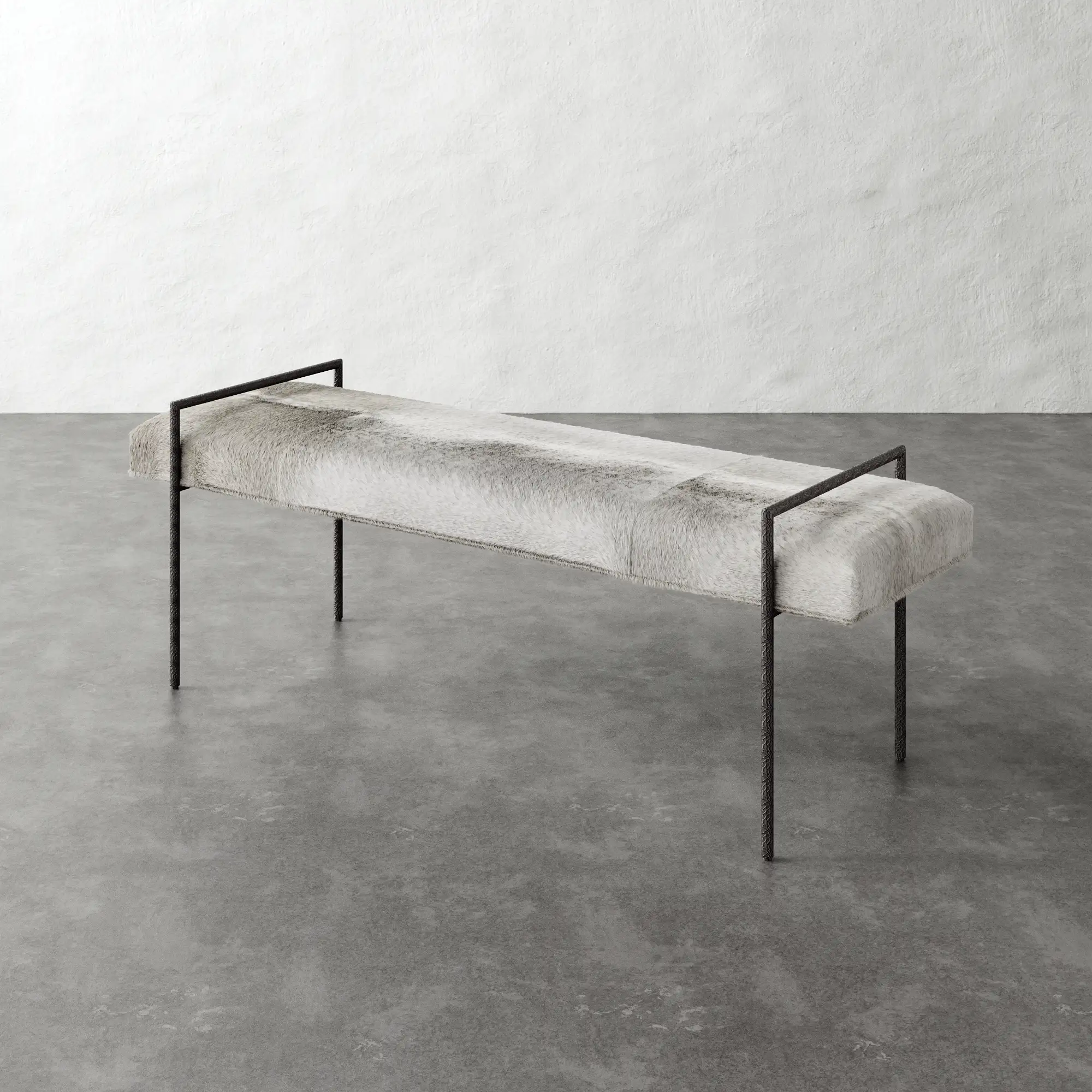 Imane Leather 60" Bench / Ottoman - Image 2