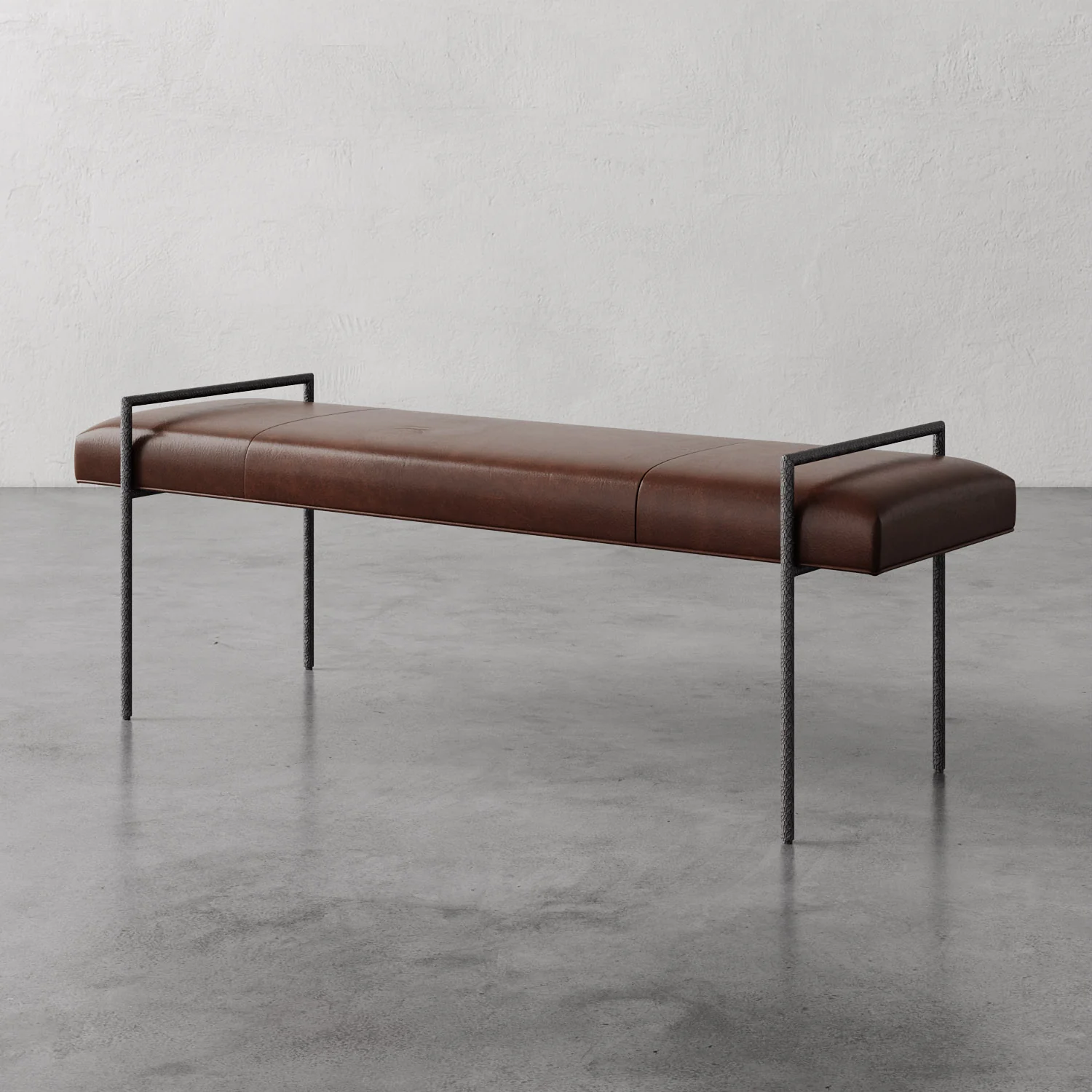 Imane Leather 60" Bench / Ottoman - Image 3