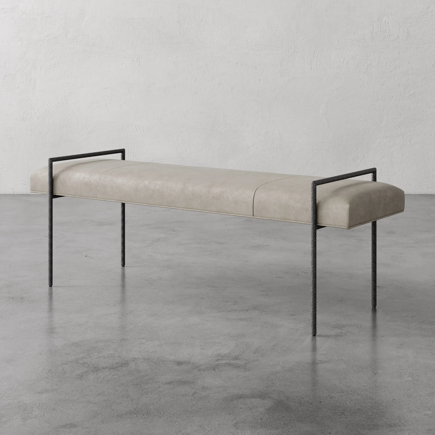 Imane Leather 60" Bench / Ottoman - Image 5