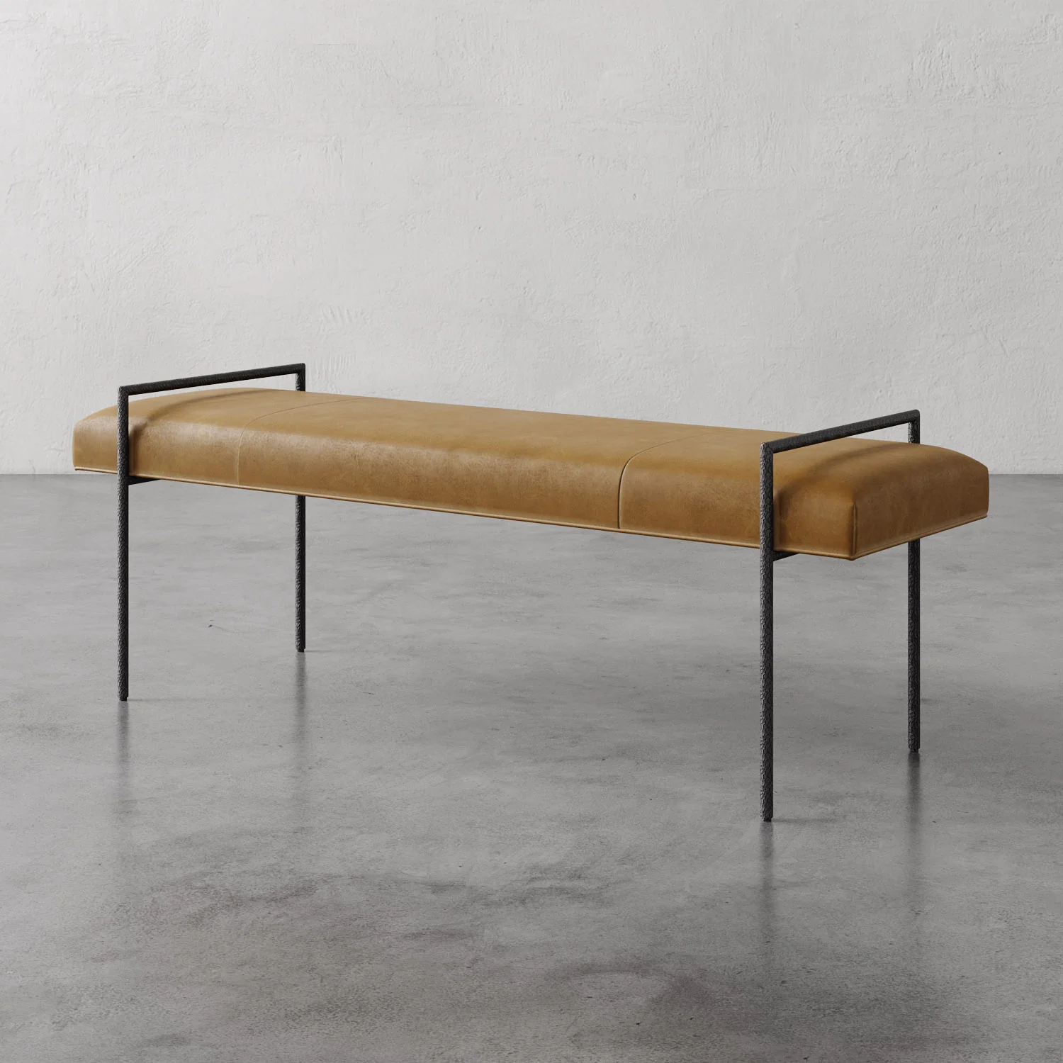 Imane Leather 60" Bench / Ottoman - Image 8