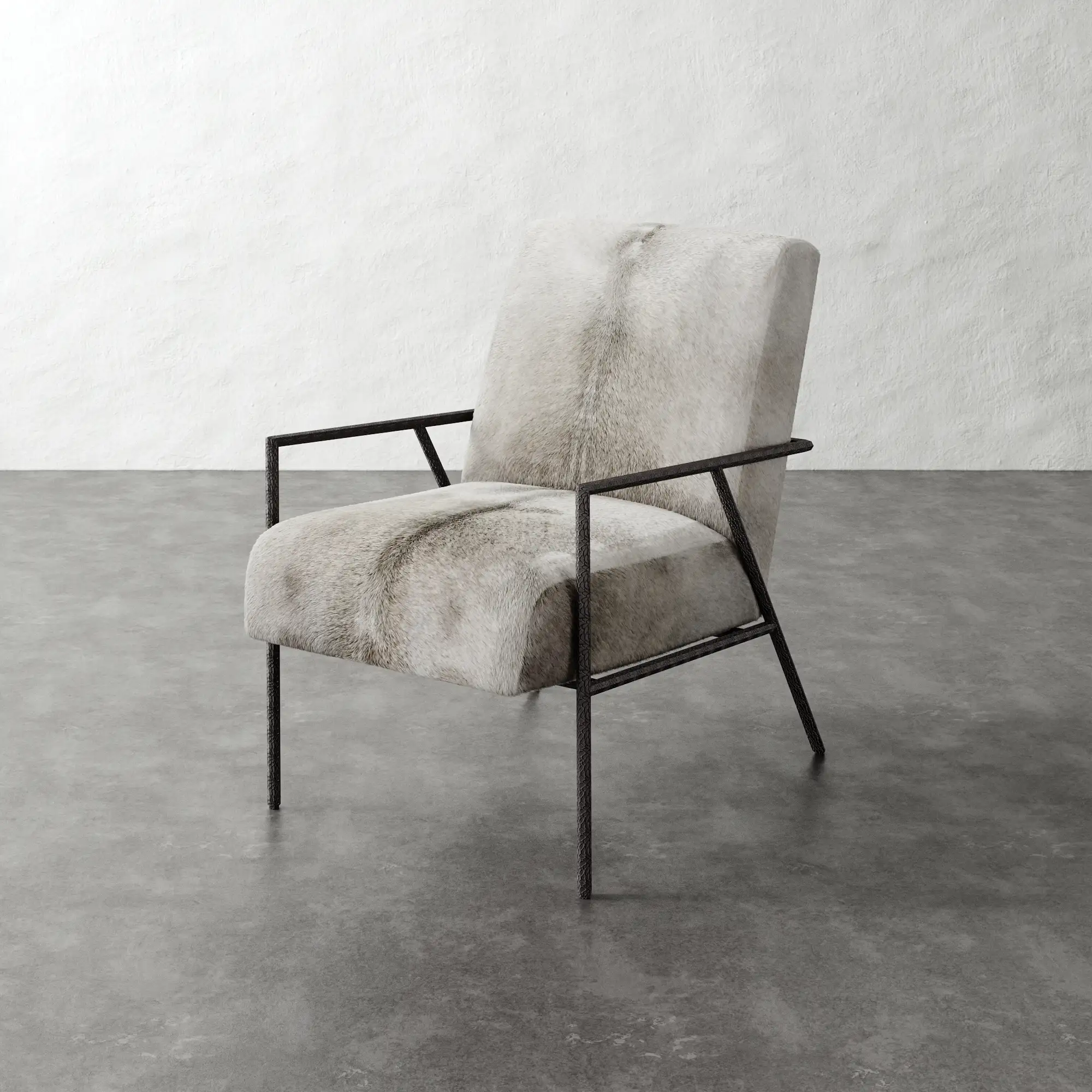 Imane Leather Lounge Chair