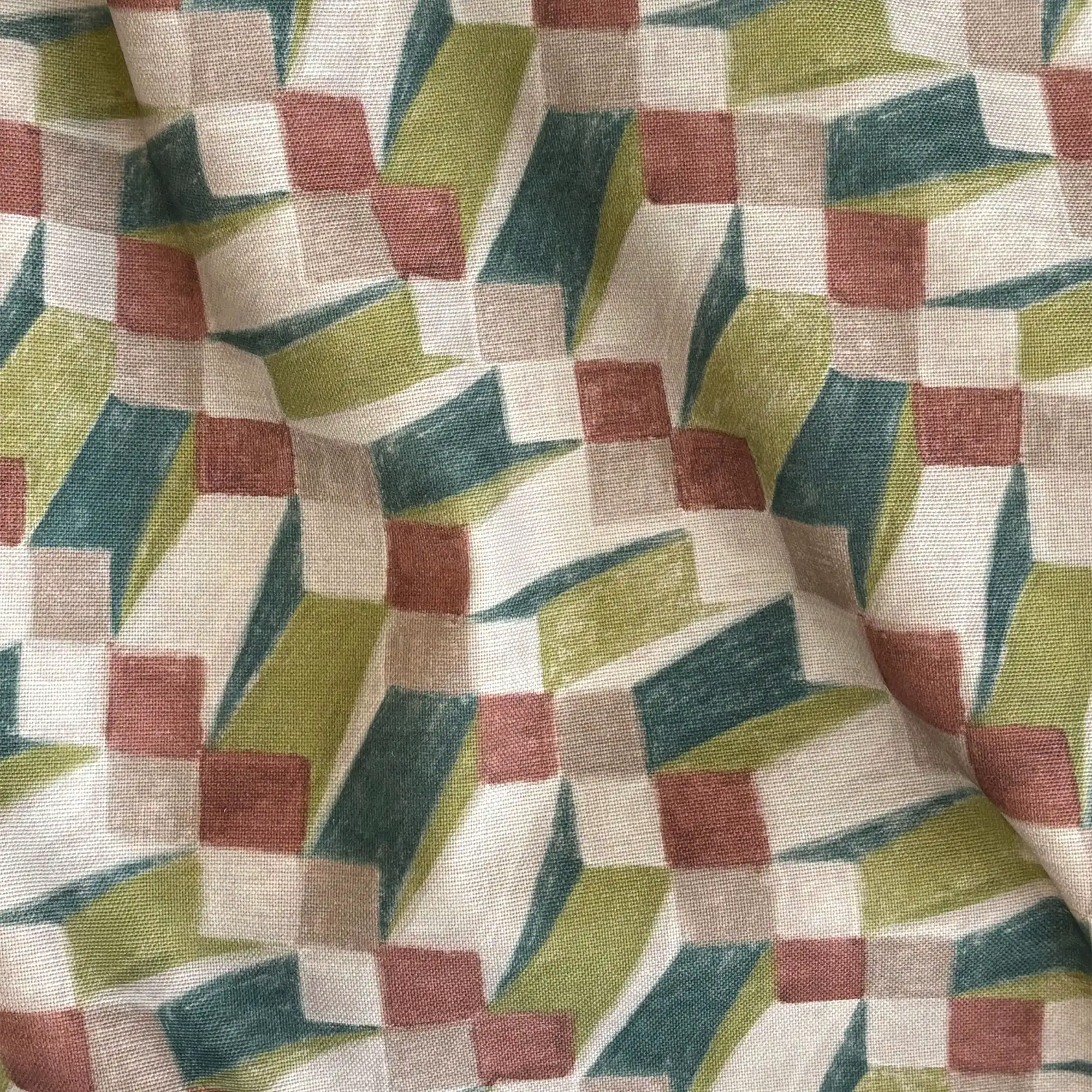 Outdoor Pillow - Op Art Green - Image 2