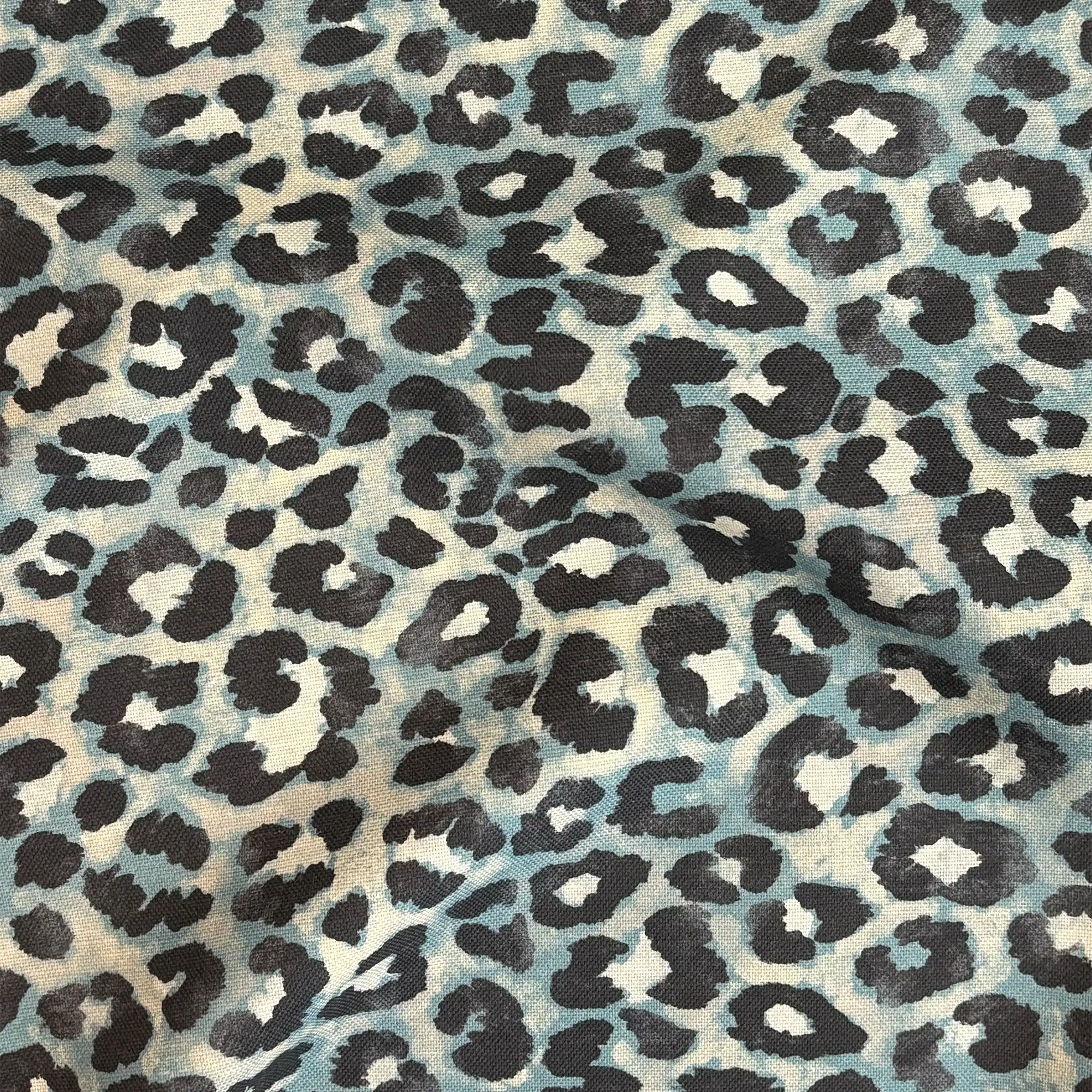 Outdoor Pillow - Teal Leopard - Image 2