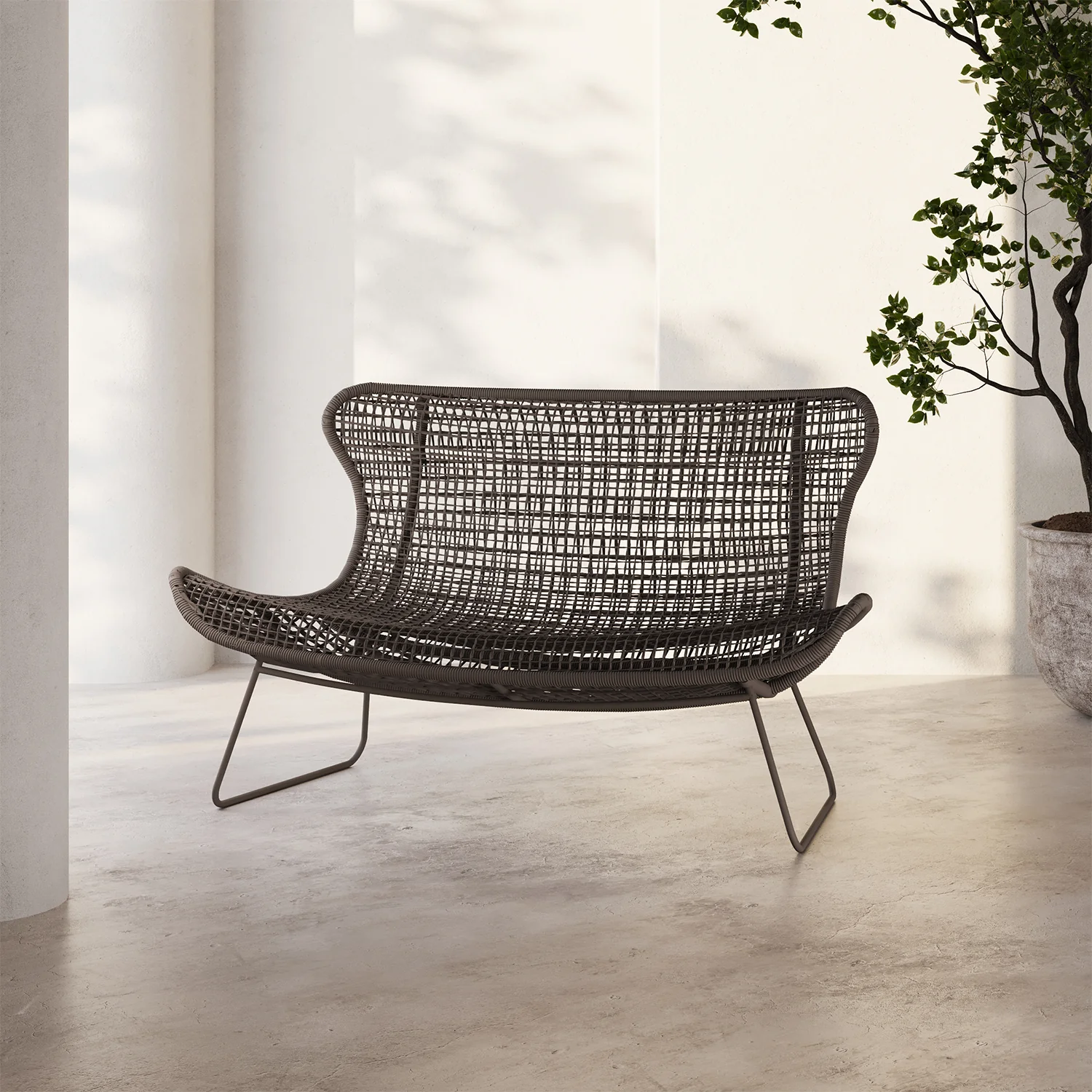 Jagger Woven 65" Love Seat