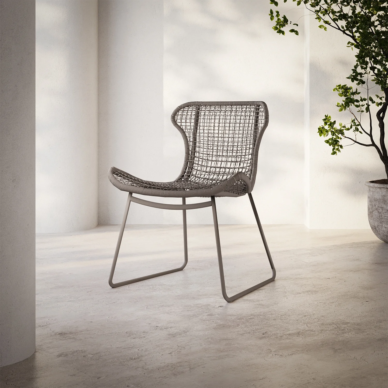 Jagger Woven Dining Chair - Image 4