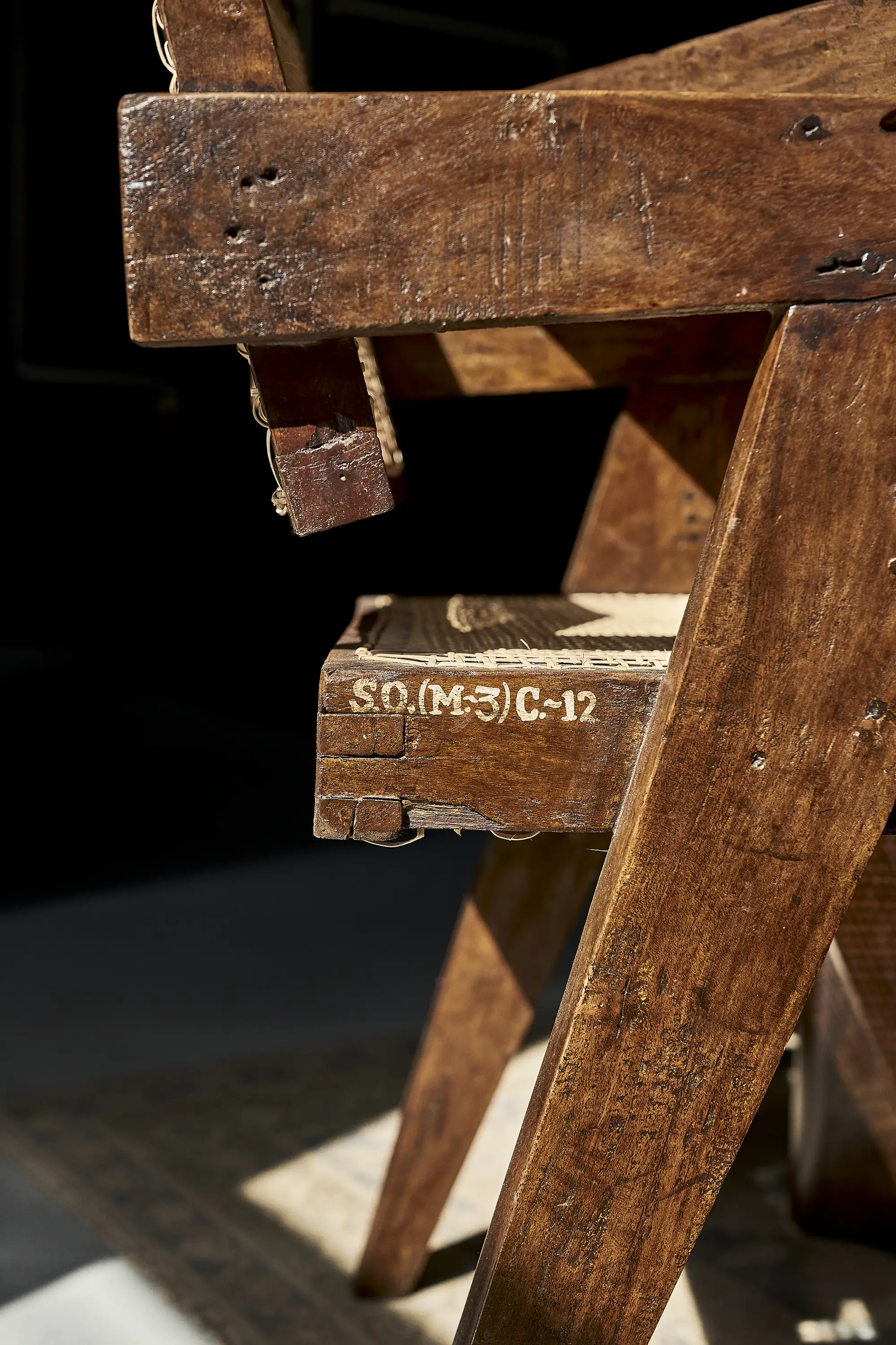 Pierre Jeanneret Office Cane Chairs (ca 1954) - Image 14