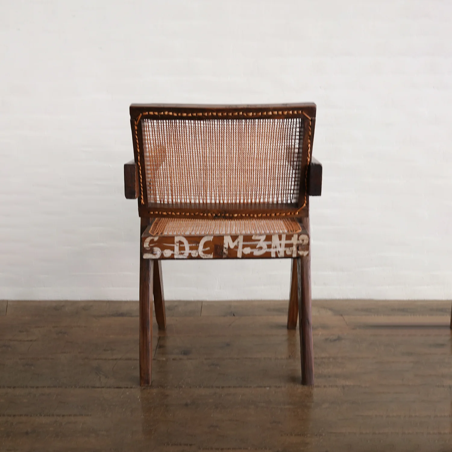 Pierre Jeanneret Office Cane Chairs (ca 1954) - Image 18