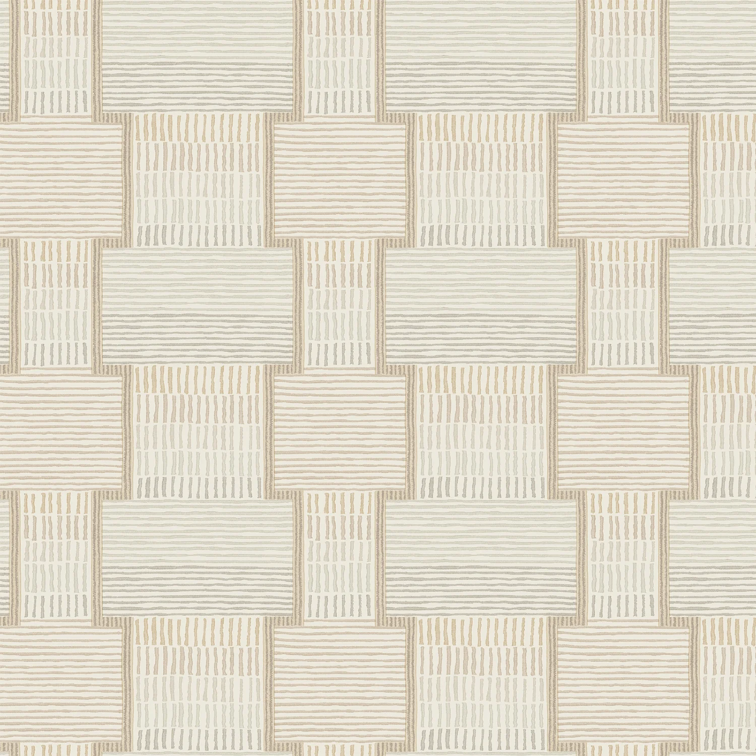 La Broderie Beige Wallpaper