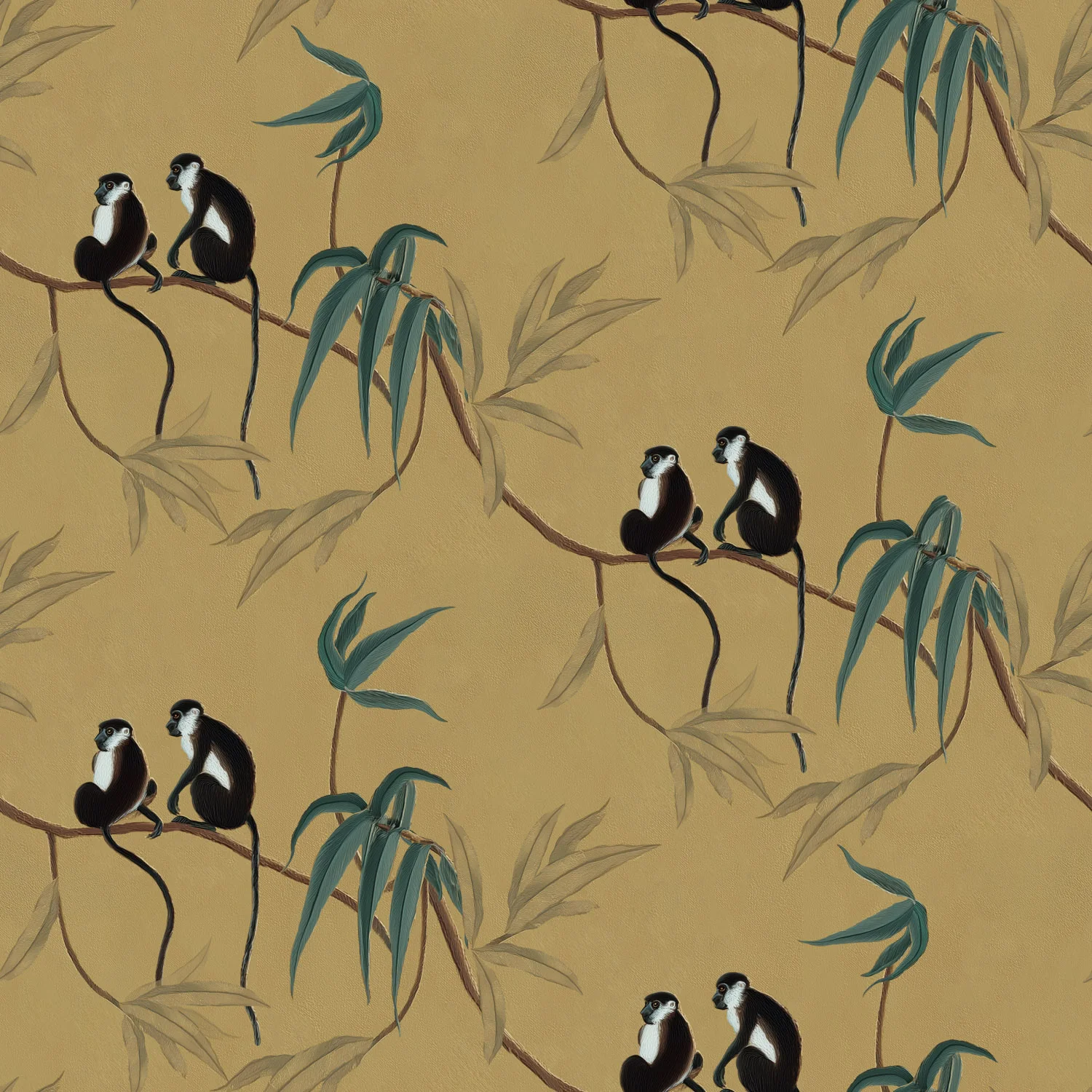 Les Singes Wallpaper